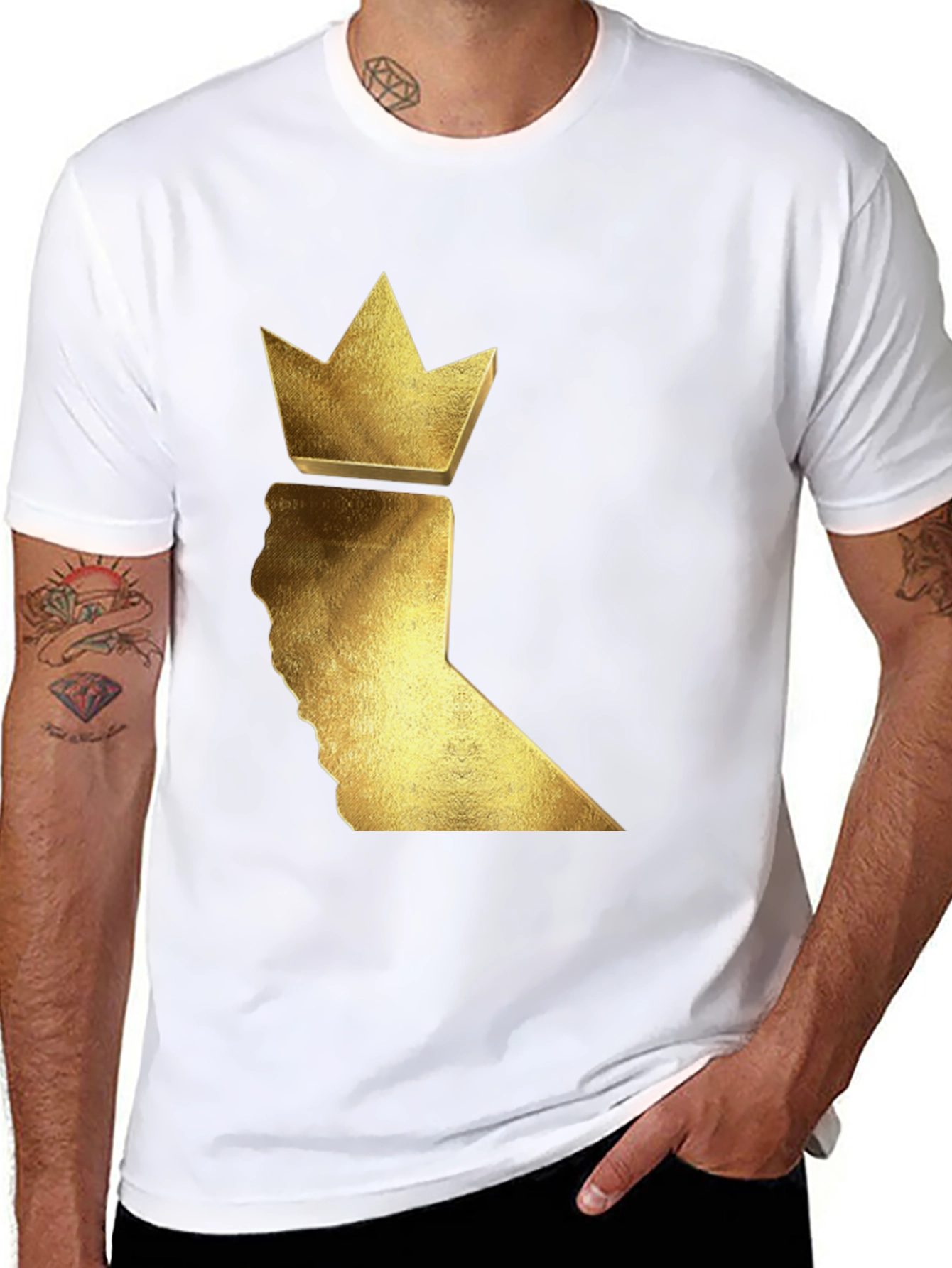 California King Graphic T-Shirt - Golden State Pride