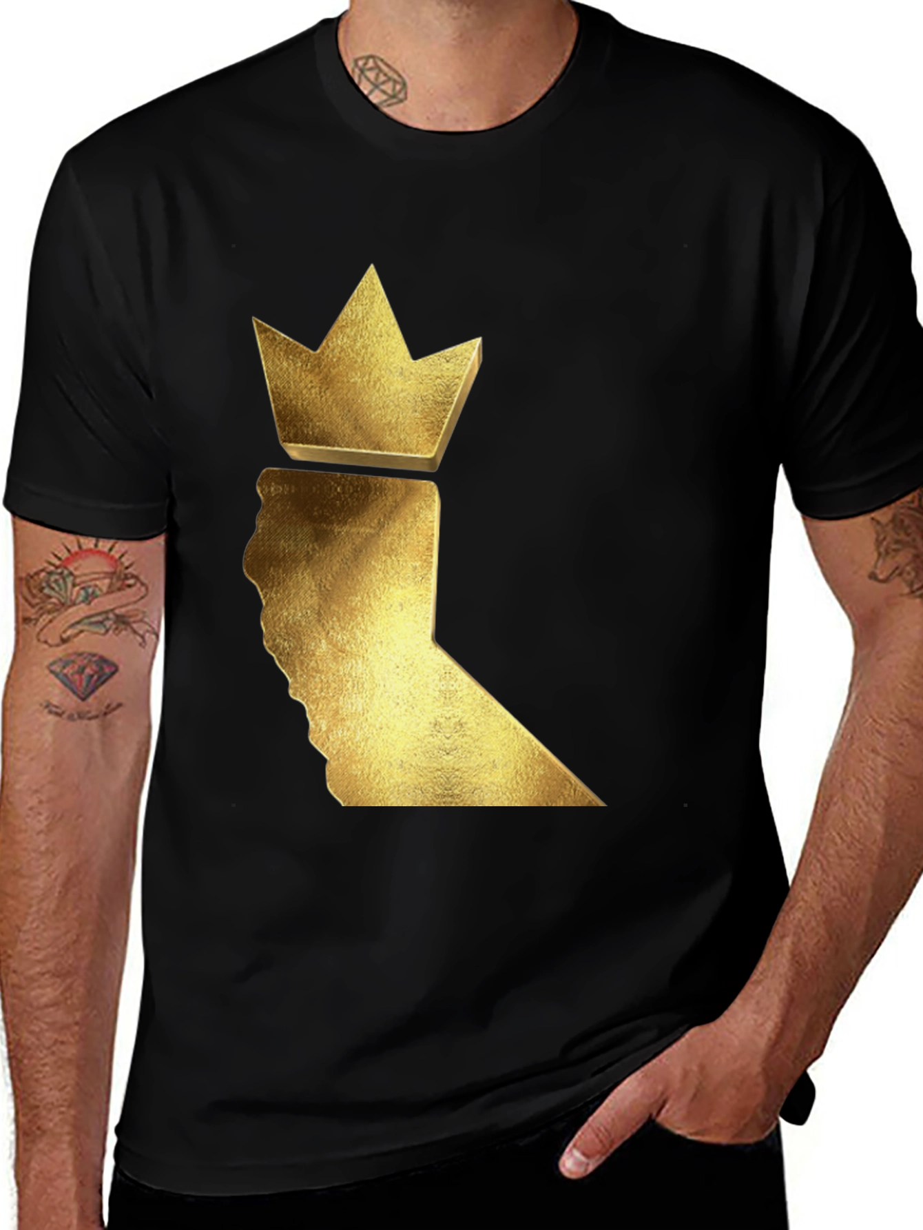 California King Graphic T-Shirt - Golden State Pride
