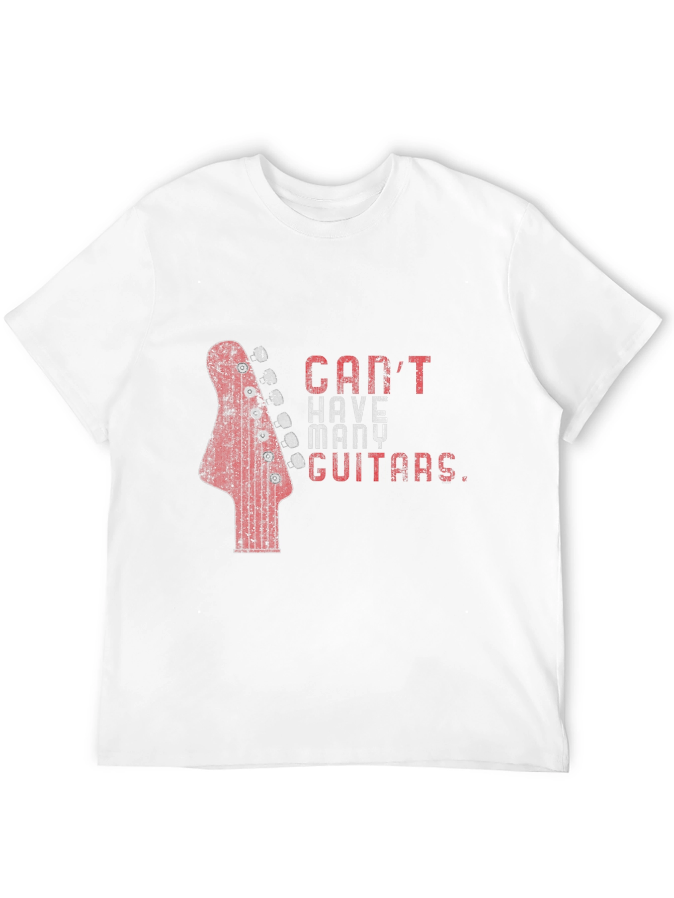 Cant Have Too Many Guitars T-Shirt - Black