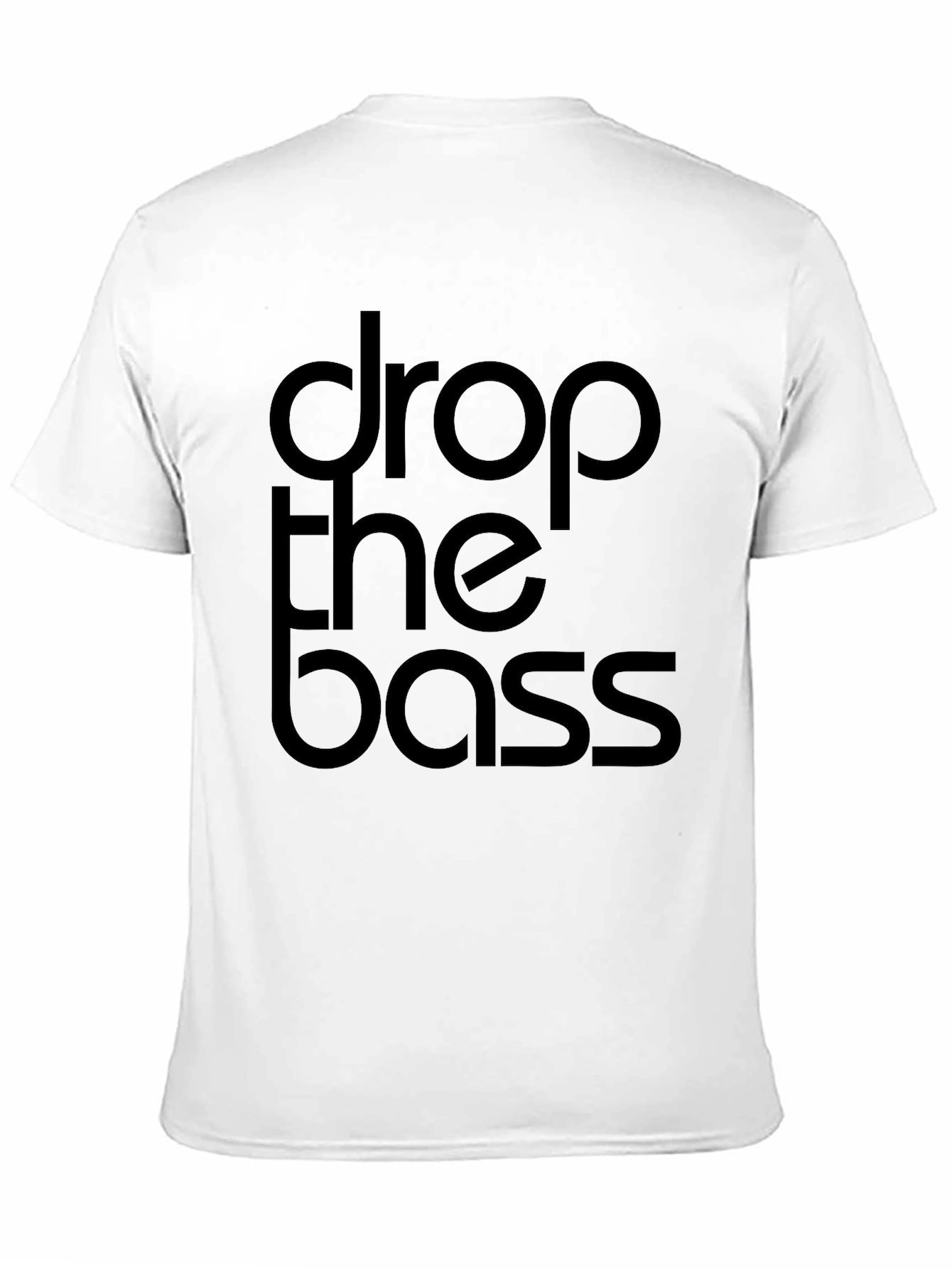 Drop the Bass Black Graphic Tee