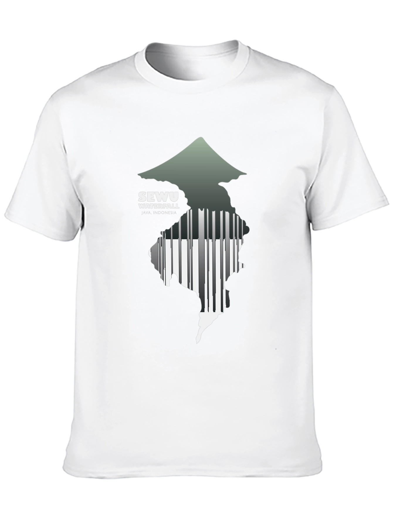Sewu Waterfall Java Indonesia T-Shirt