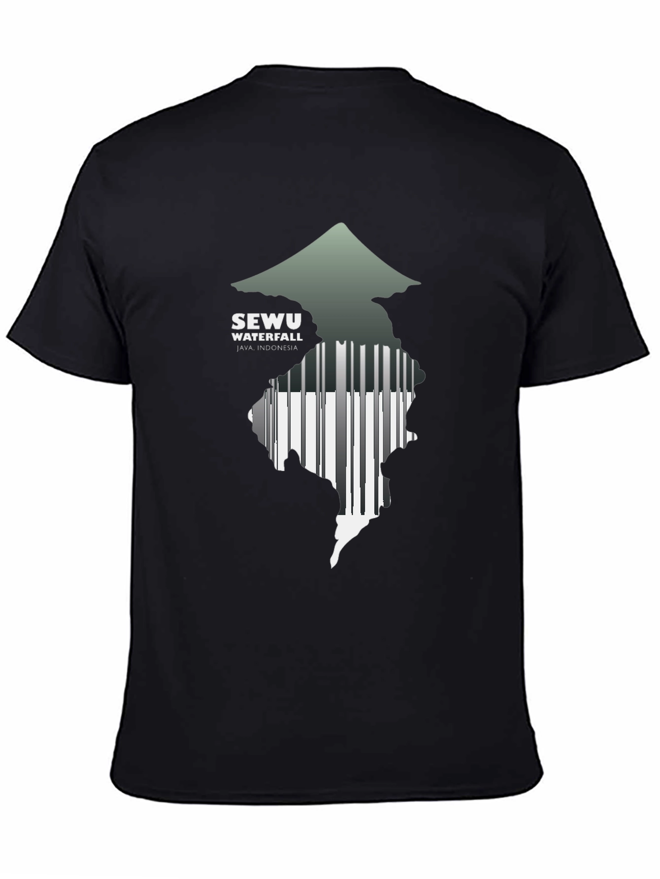 Sewu Waterfall Java Indonesia T-Shirt