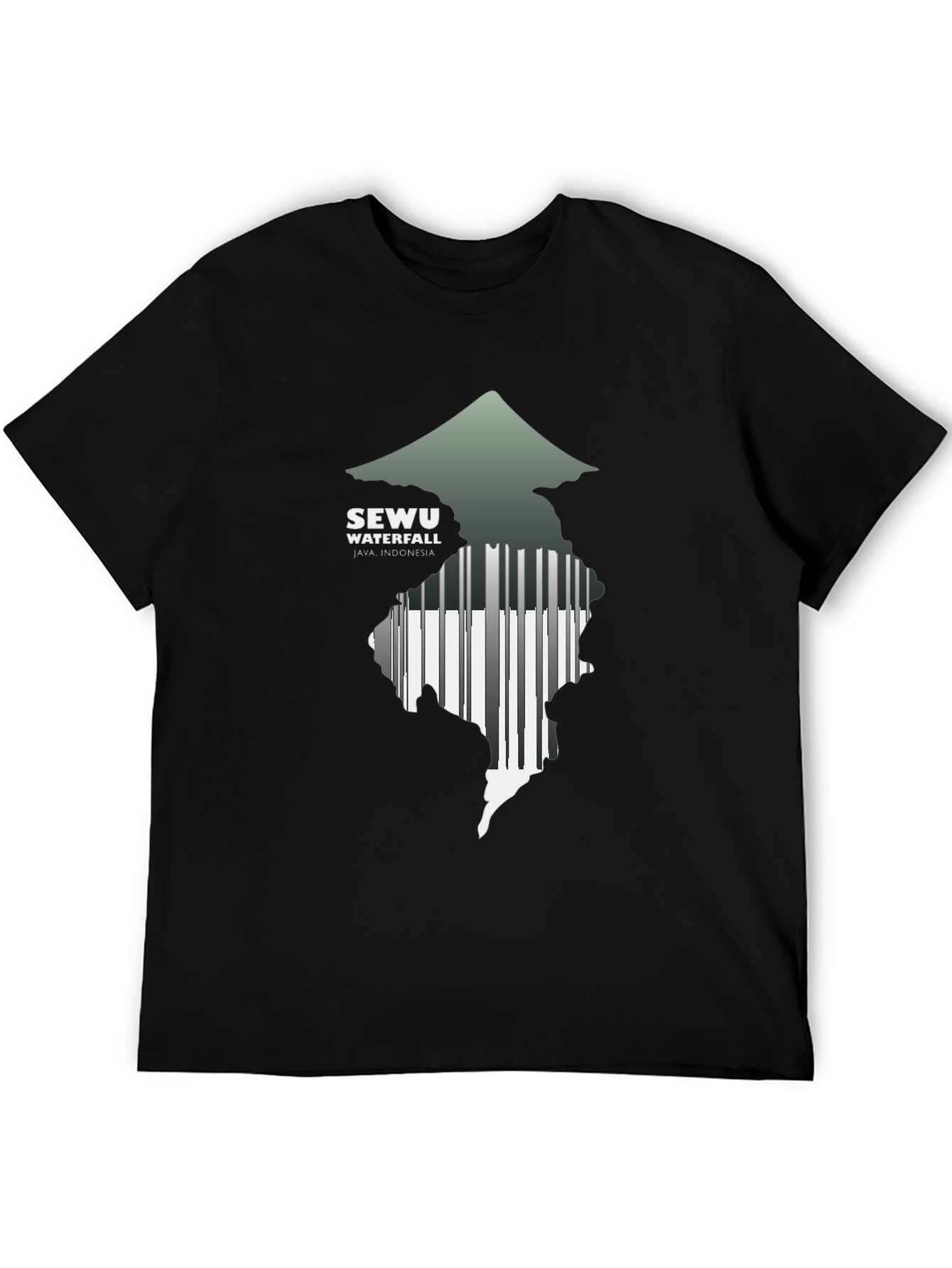 Sewu Waterfall Java Indonesia T-Shirt