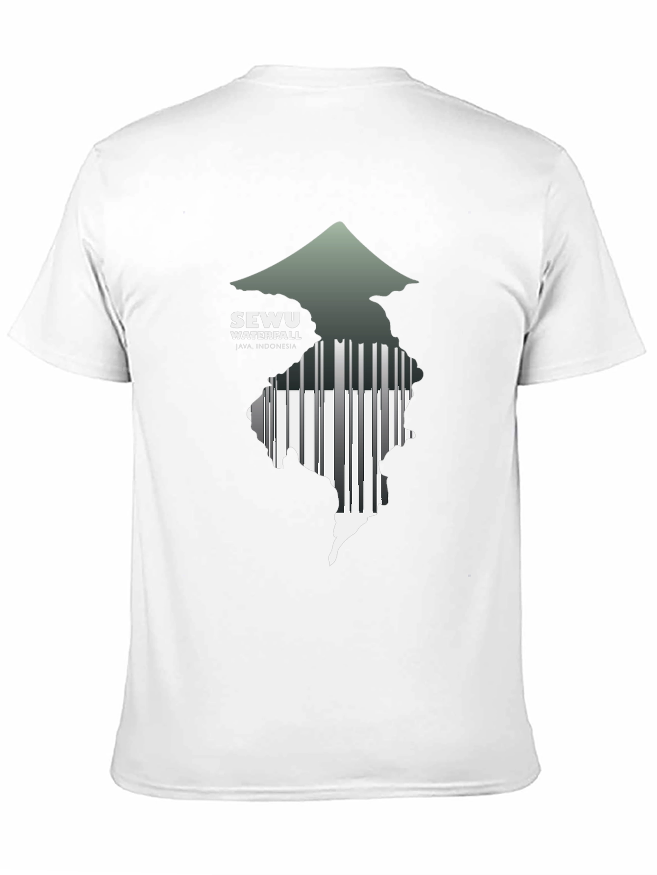 Sewu Waterfall Java Indonesia T-Shirt