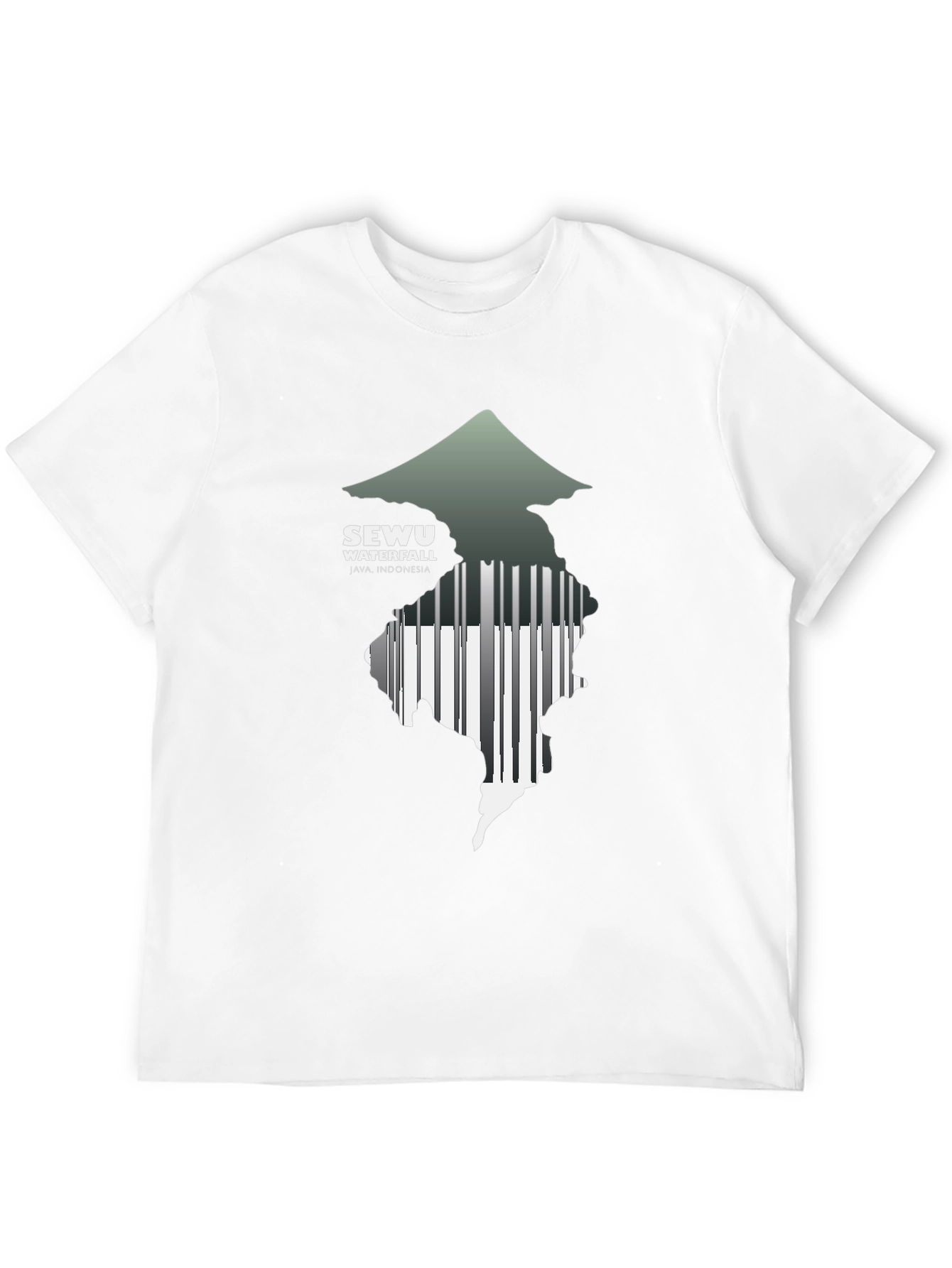 Sewu Waterfall Java Indonesia T-Shirt