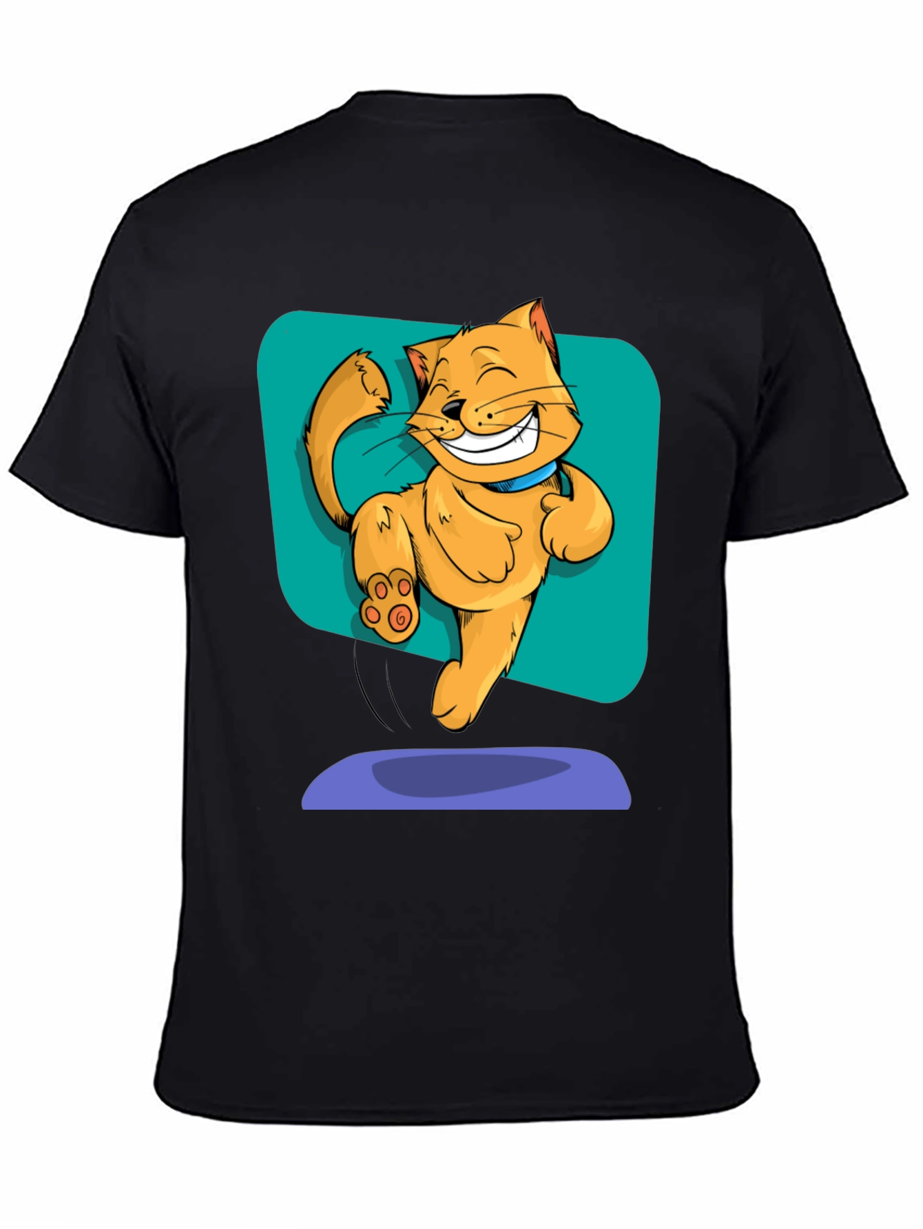 Funny Cartoon Cat T-Shirt