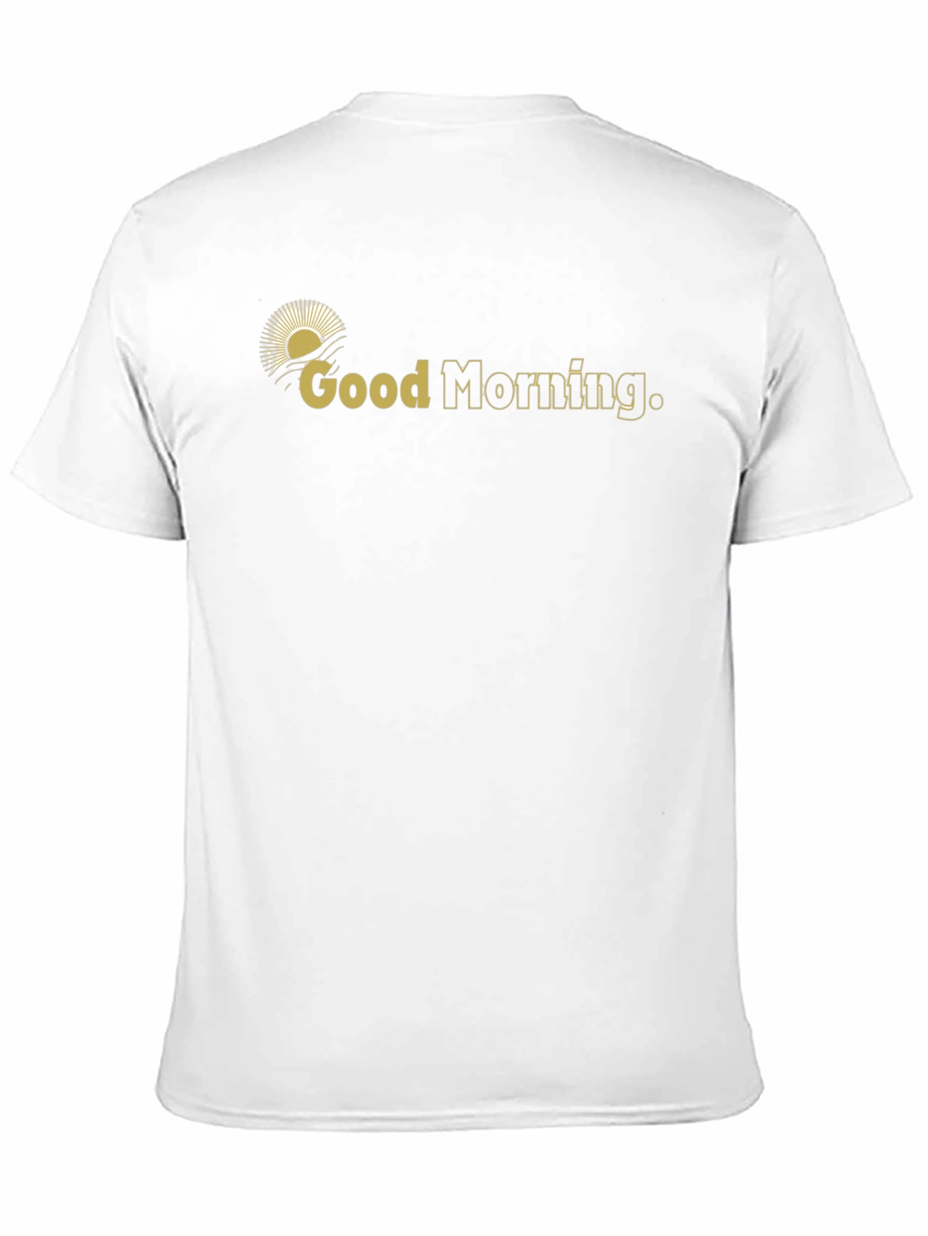 Good Morning Graphic Tee - Stylish Comfort