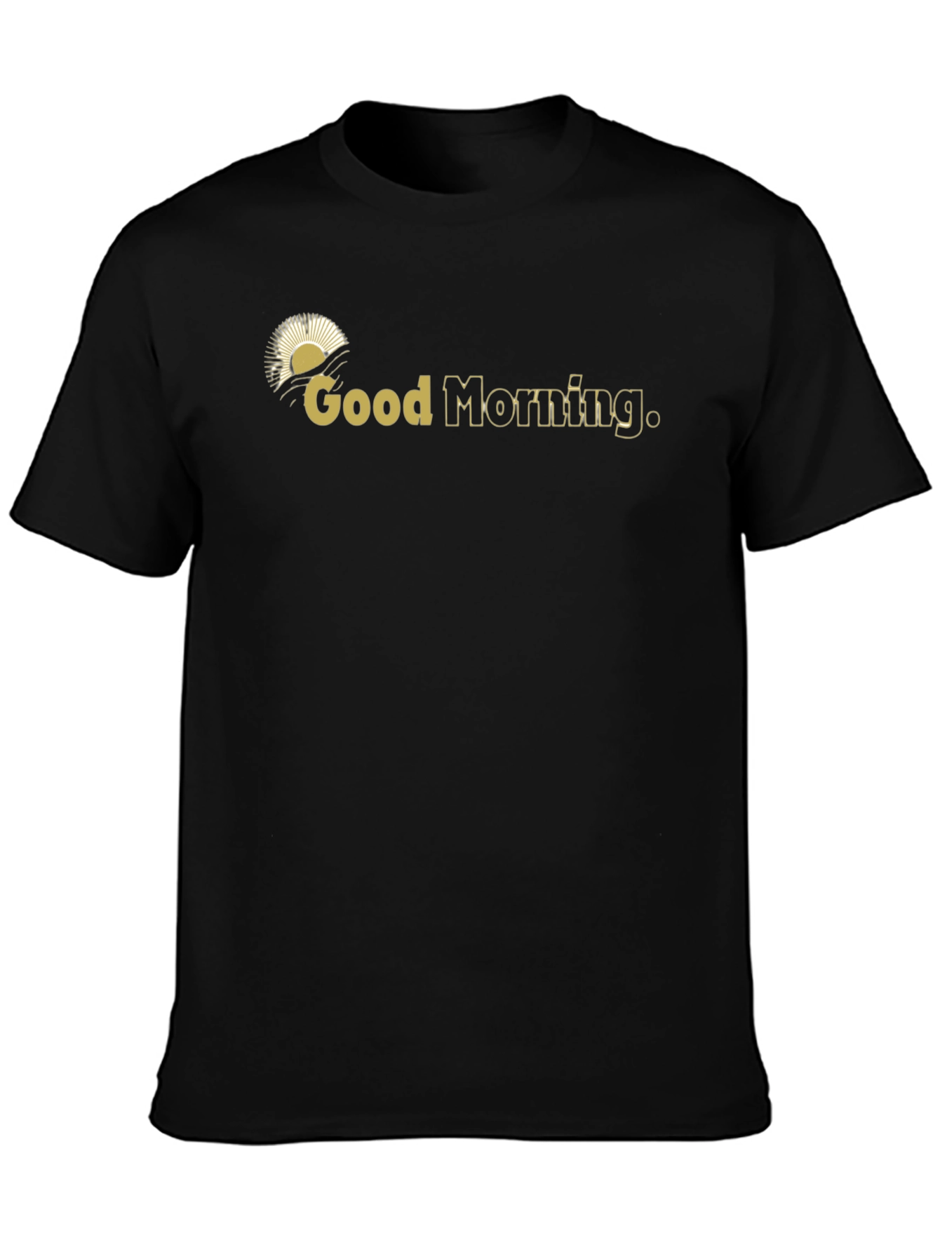 Good Morning Graphic Tee - Stylish Comfort