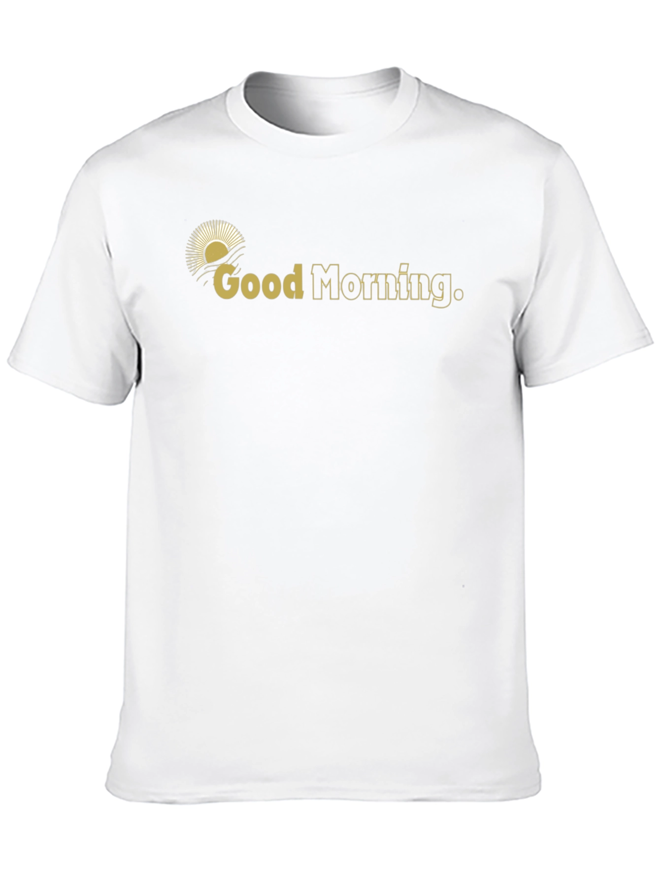 Good Morning Graphic Tee - Stylish Comfort