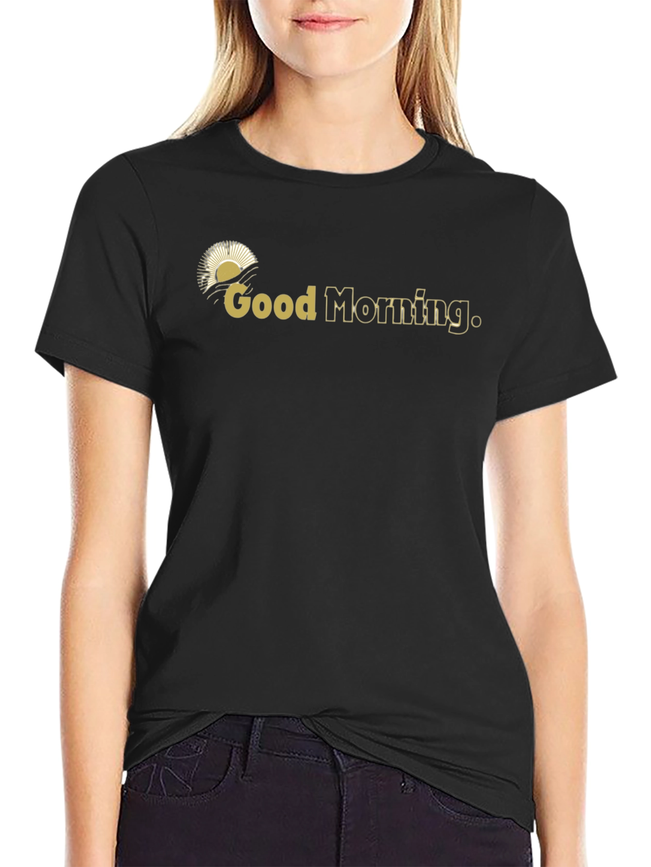 Good Morning Graphic Tee - Stylish Comfort