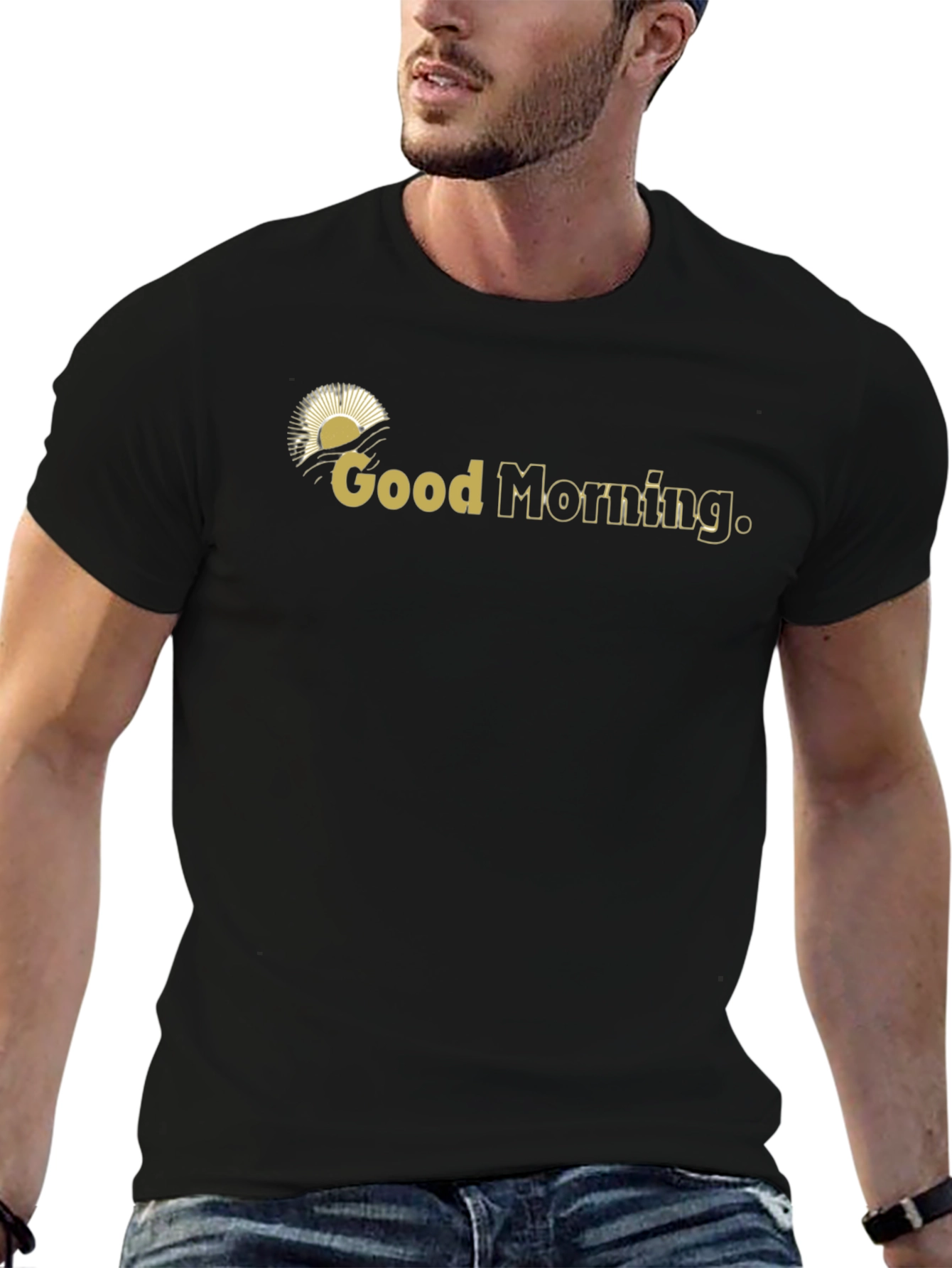 Good Morning Graphic Tee - Stylish Comfort