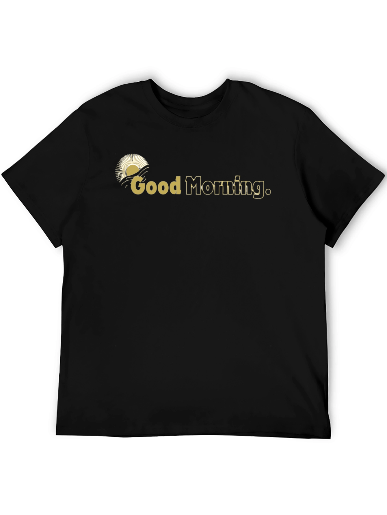 Good Morning Graphic Tee - Stylish Comfort