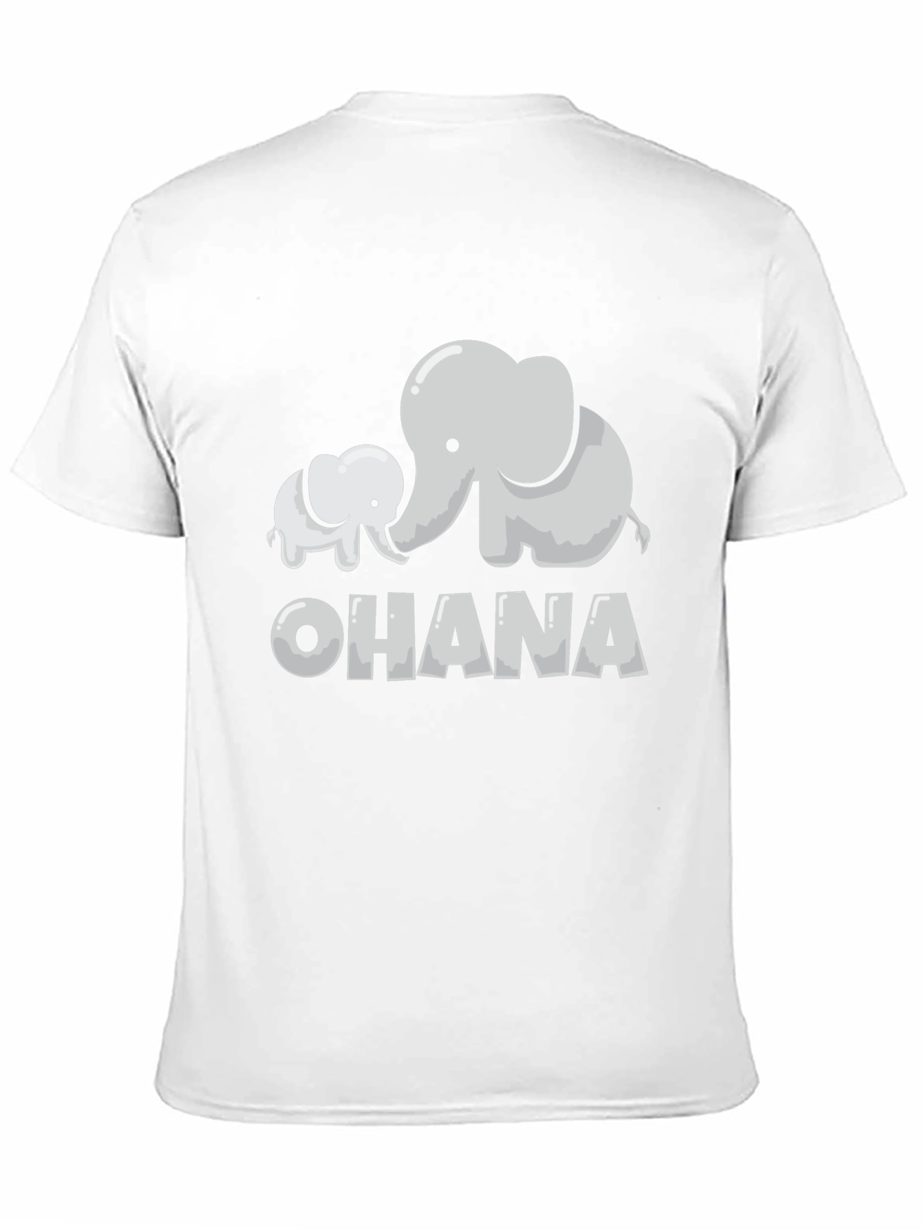 Ohana Elephant Graphic Tee - Black