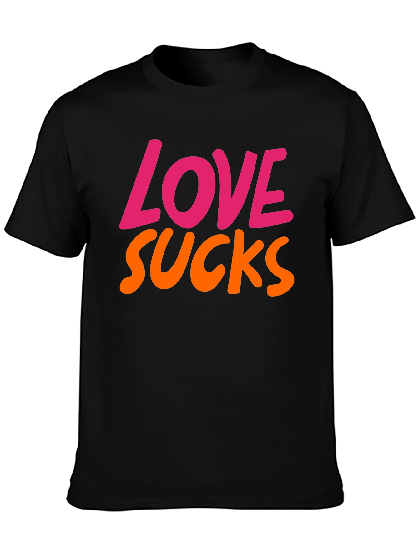 Love Sucks Graphic Tee - Black Unisex T-Shirt