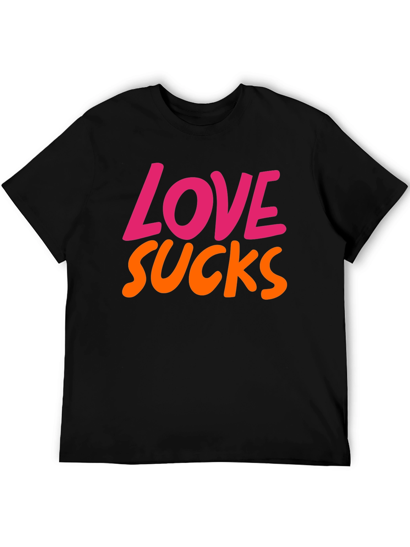 Love Sucks Graphic Tee - Black Unisex T-Shirt
