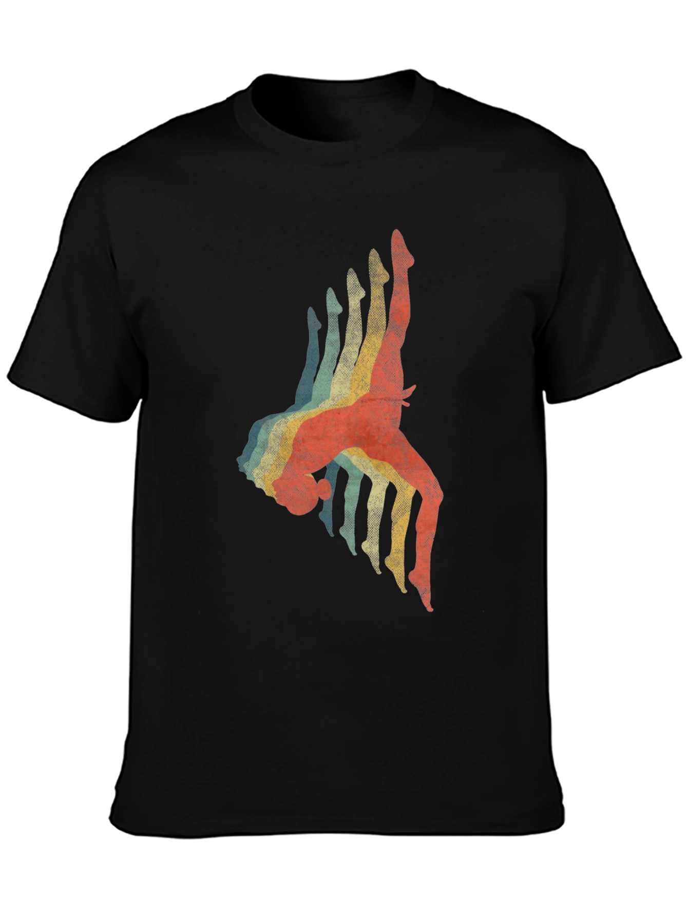 Retro Gymnastics Silhouette Tee