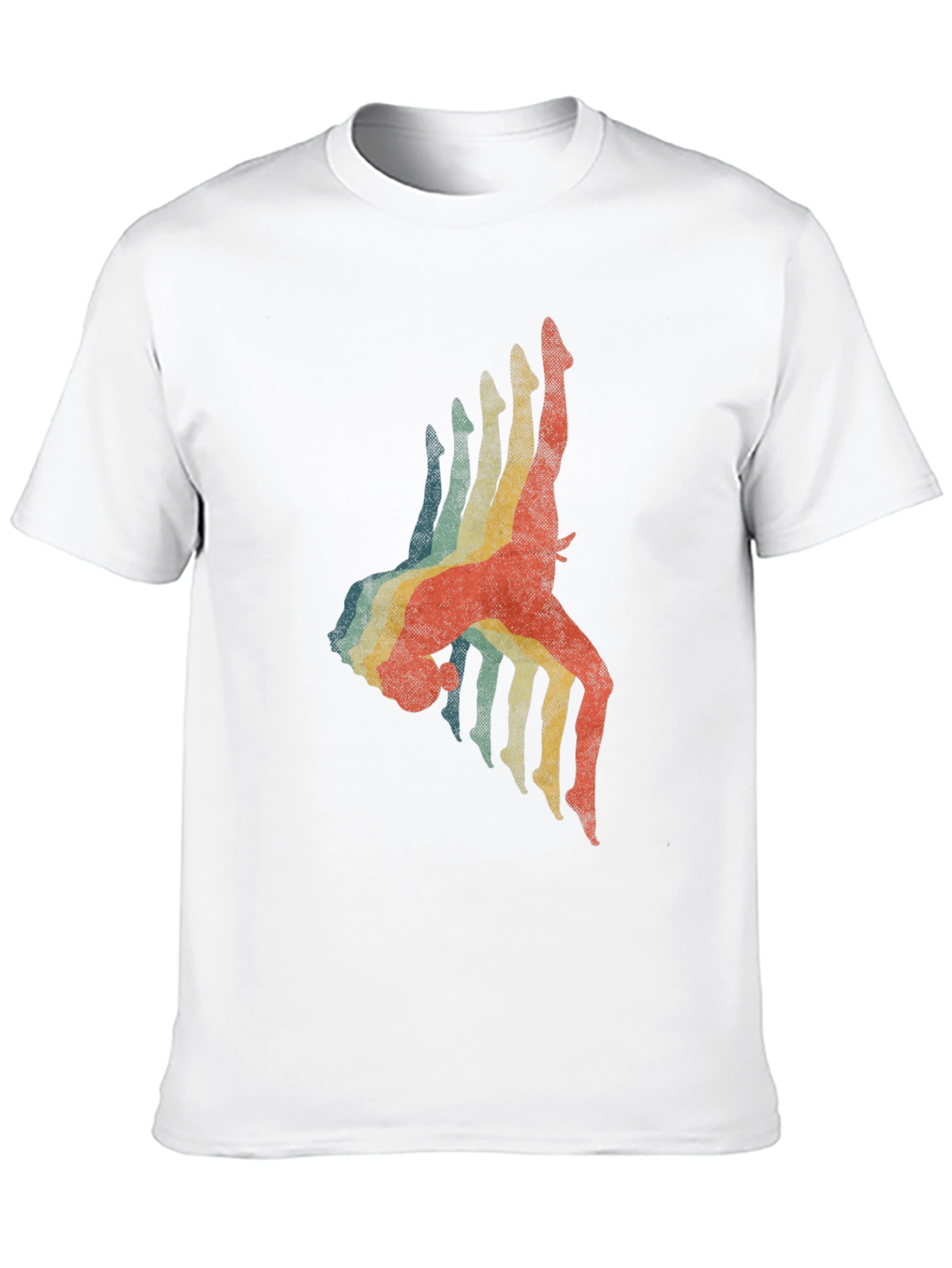 Retro Gymnastics Silhouette Tee