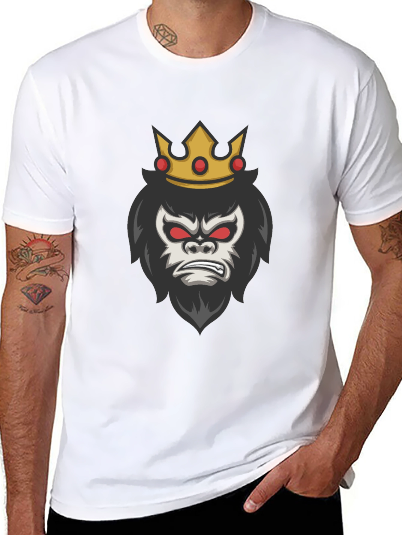 King Kong Graphic Tee - Black T-Shirt