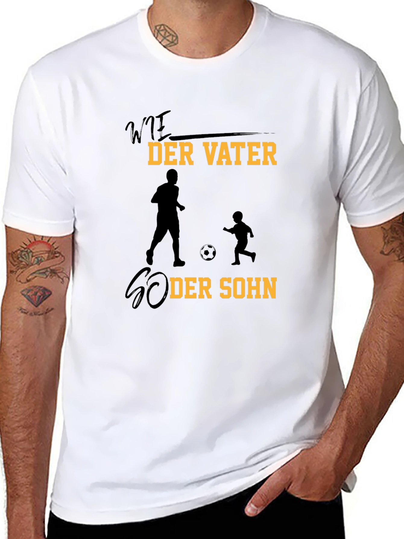 Father & Son Soccer T-Shirt