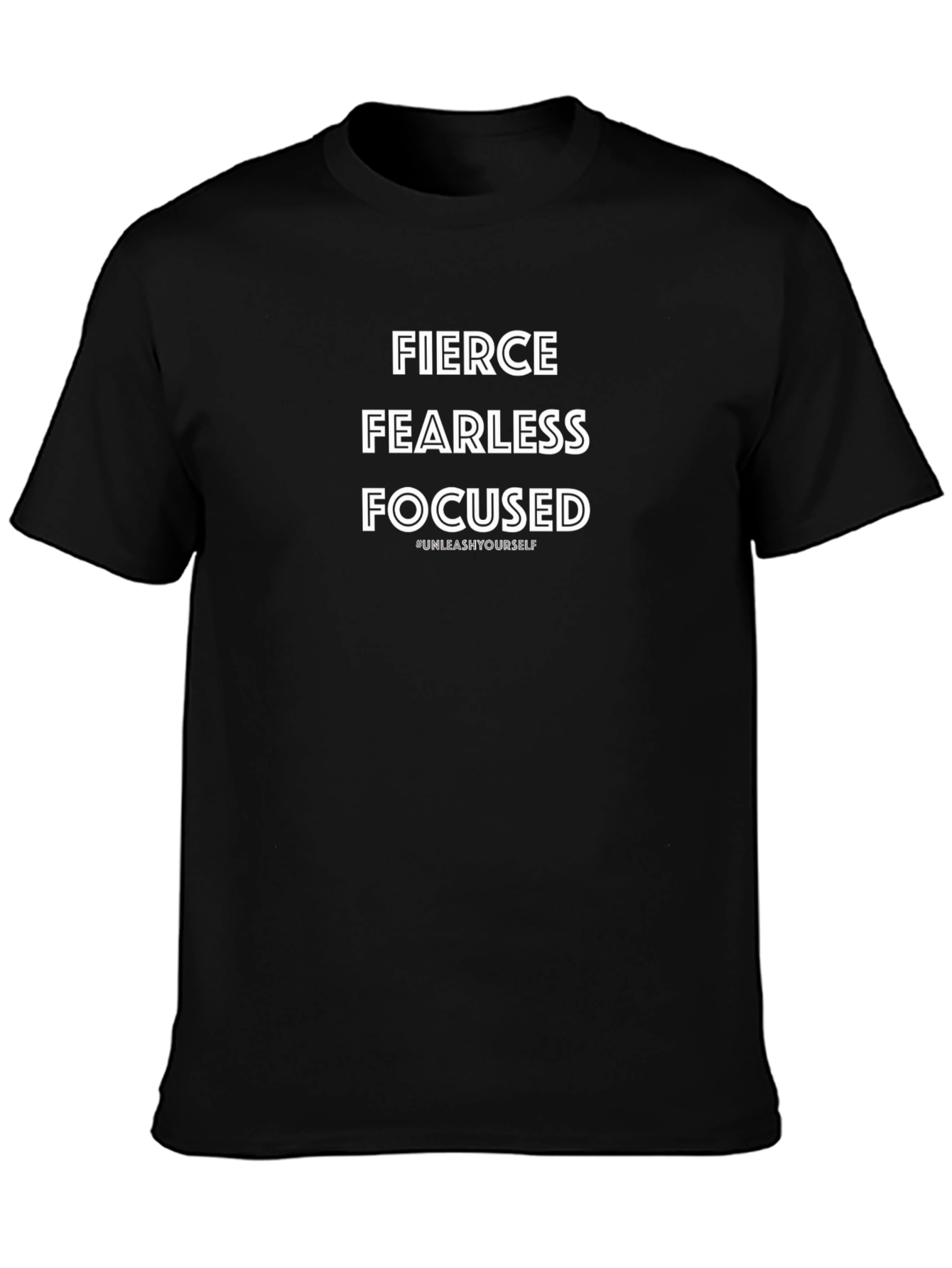 Fierce Fearless Focused Graphic T-Shirt