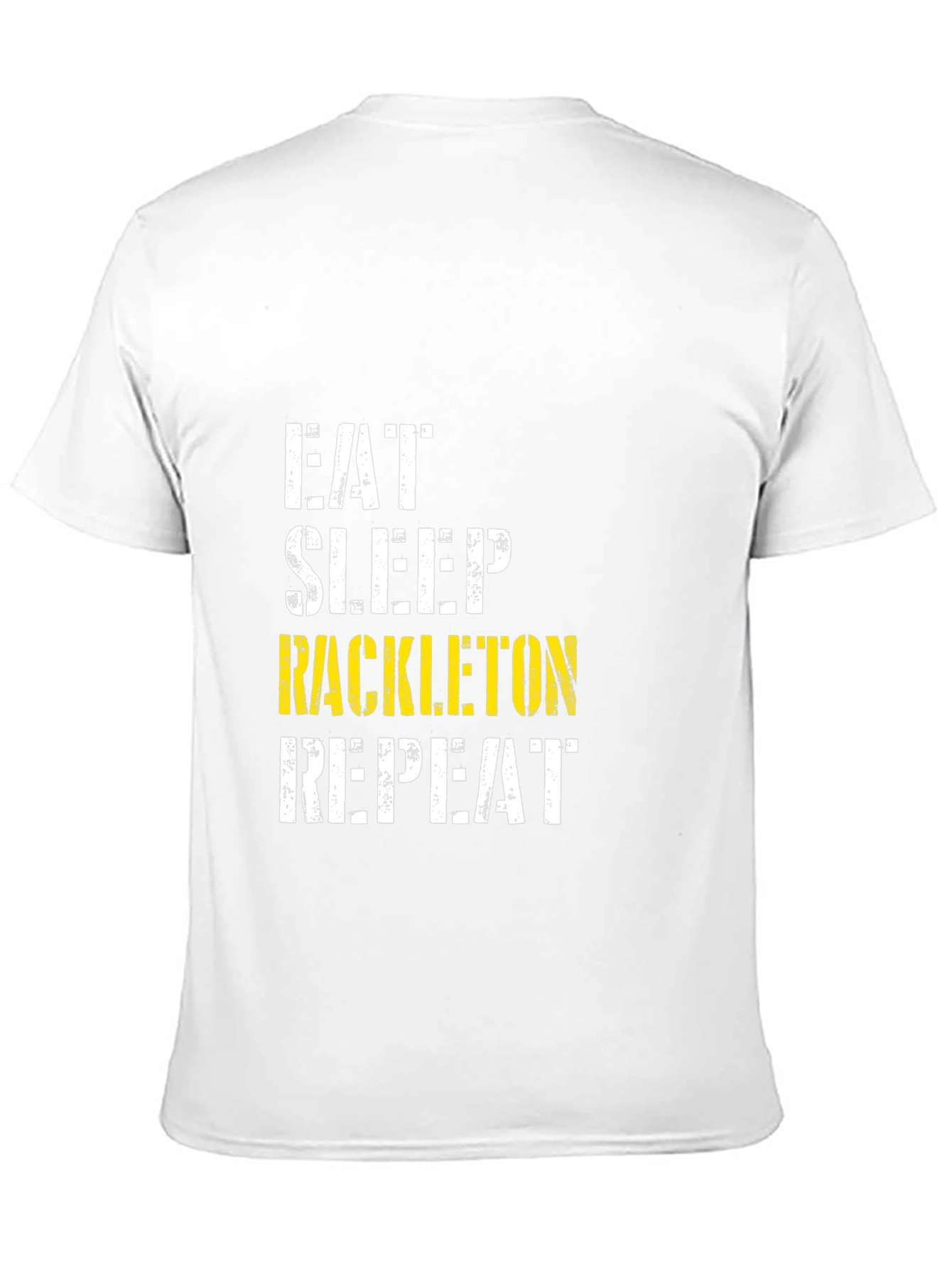 Eat Sleep Rackleton Repeat Graphic Tee
