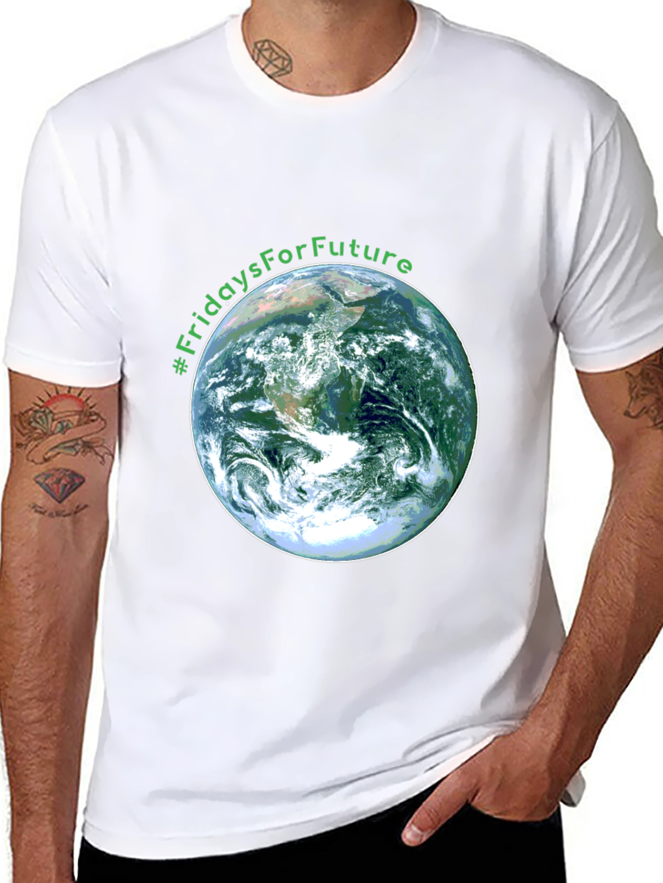 Fridays For Future Earth Graphic T-Shirt