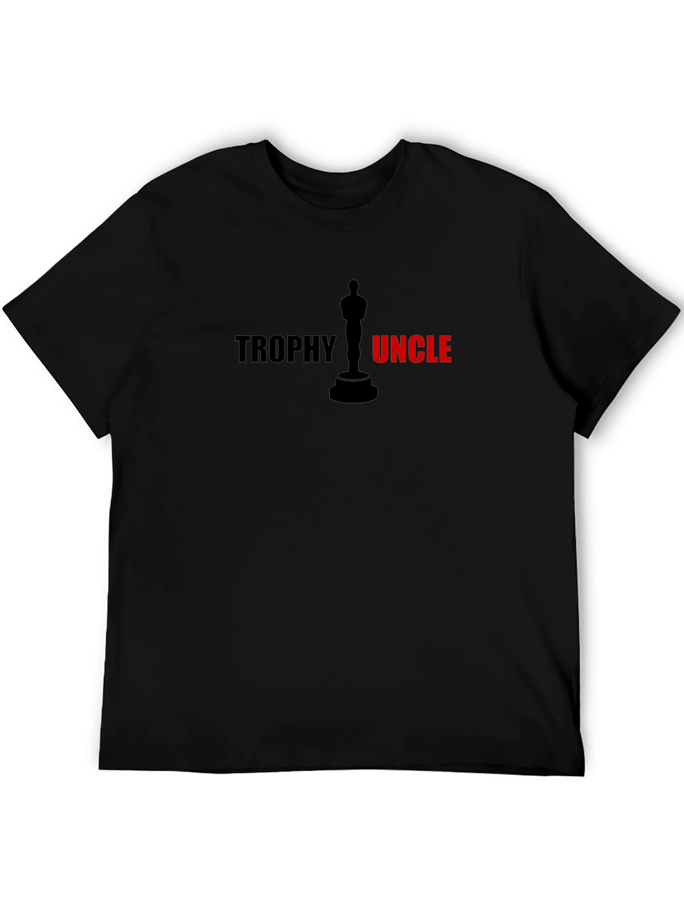Trophy Uncle Graphic T-Shirt - Black