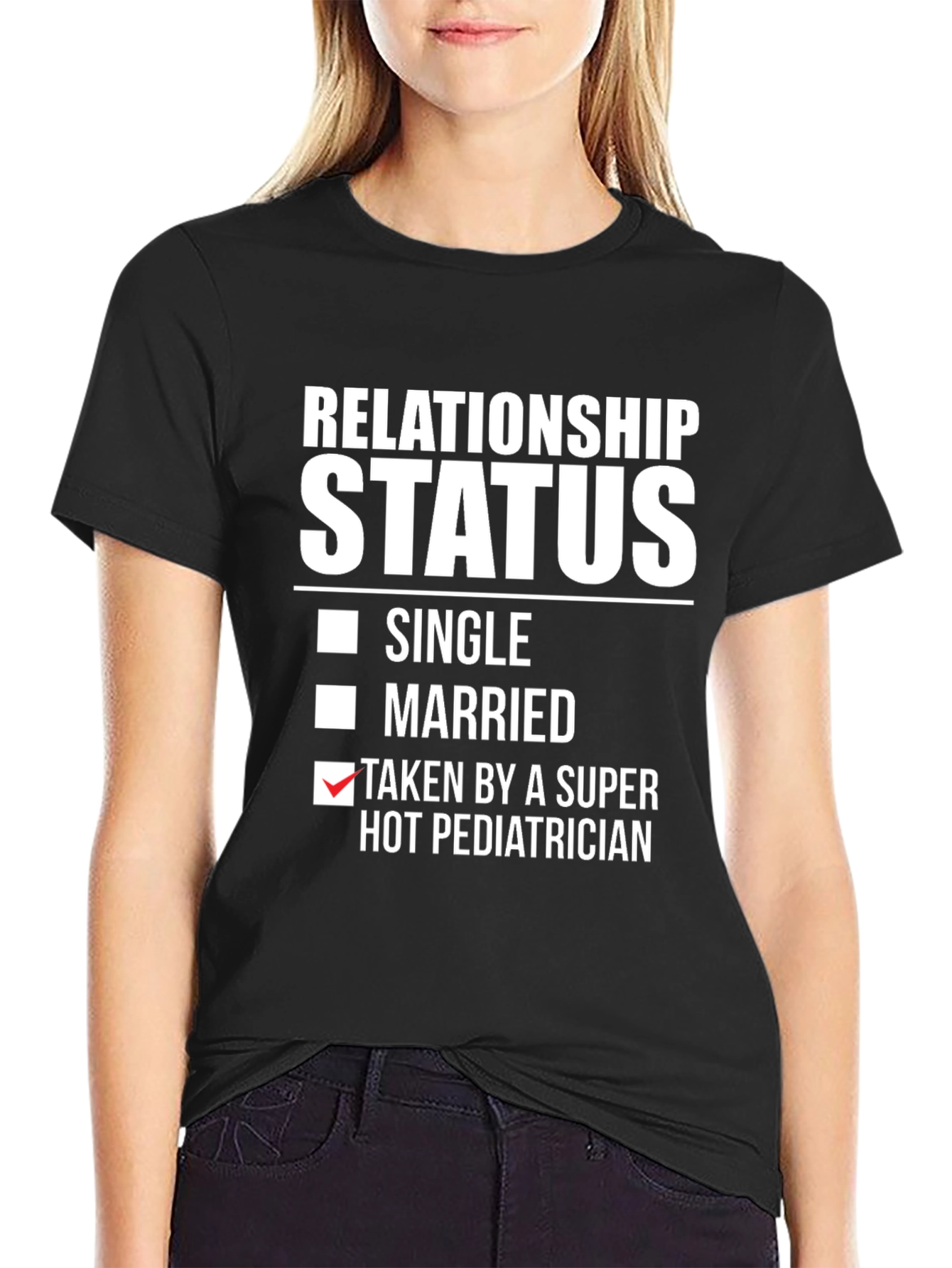 Relationship Status Pediatrician Graphic Tee