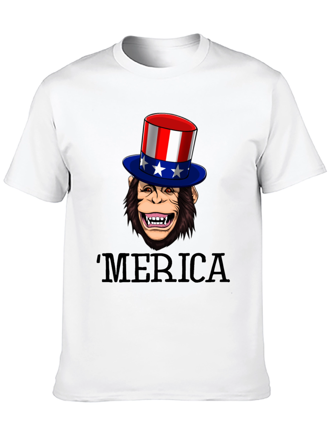Patriotic Monkey T-Shirt