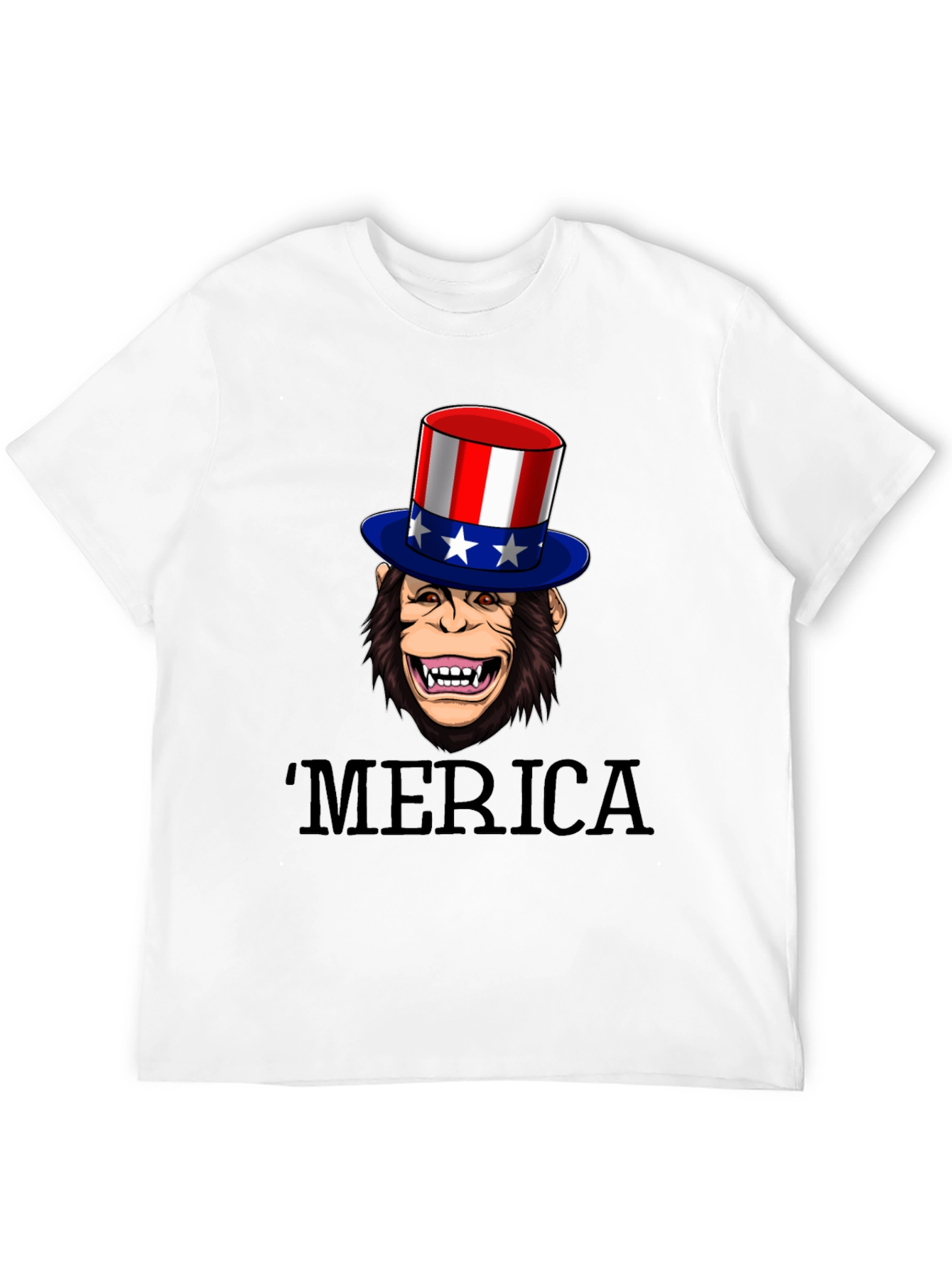 Patriotic Monkey T-Shirt