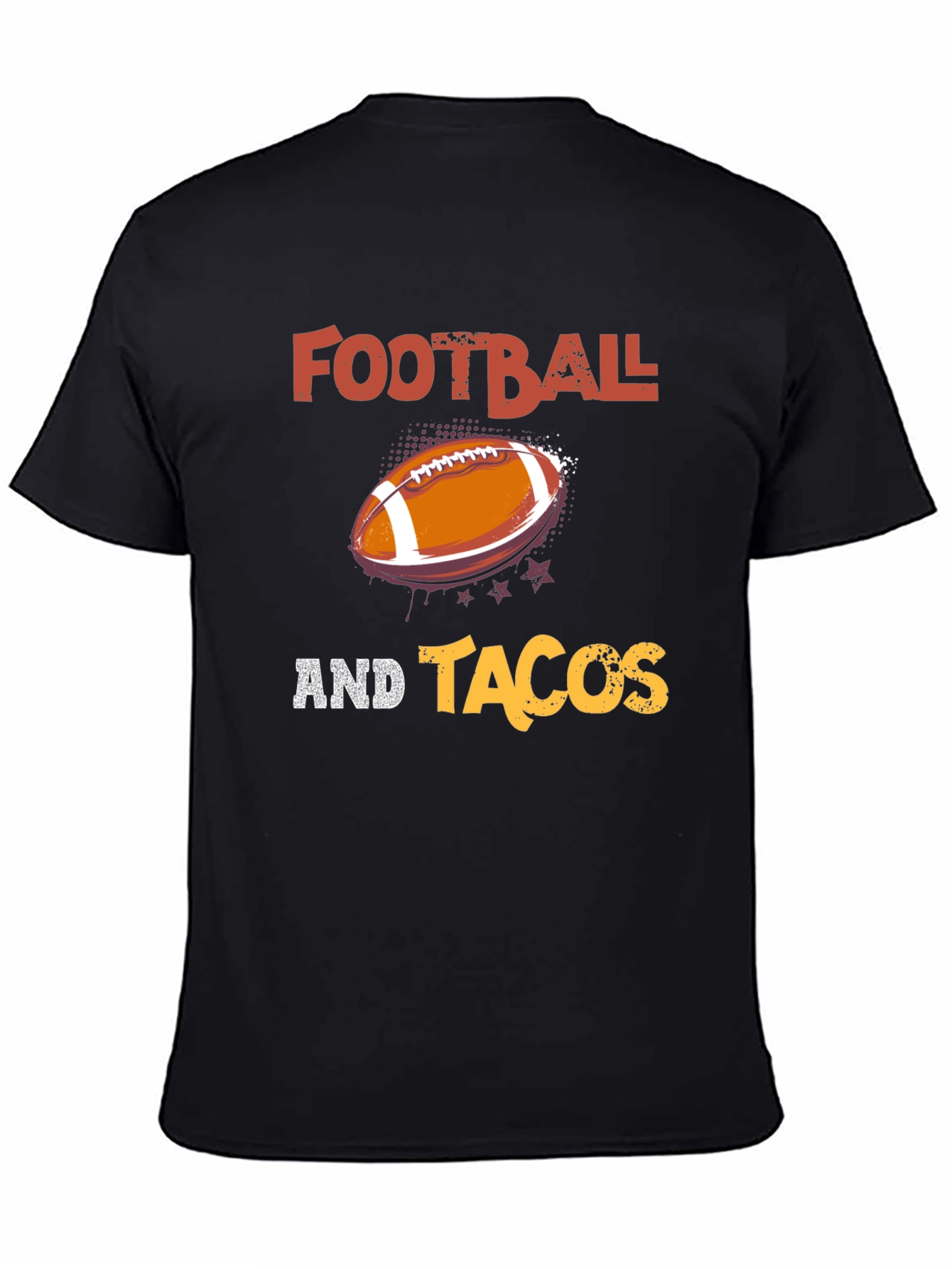 Football and Tacos Graphic Tee
