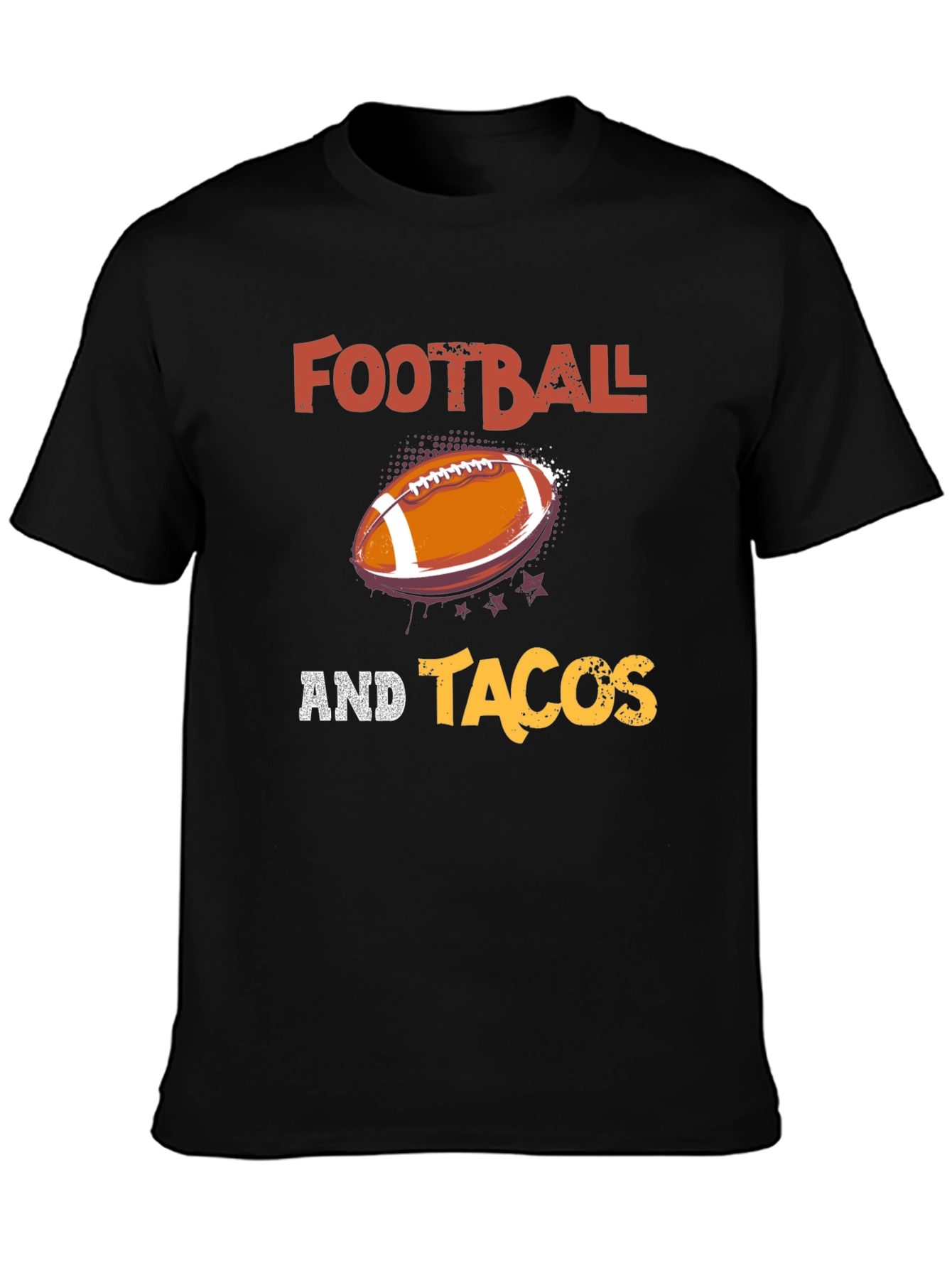 Football and Tacos Graphic Tee