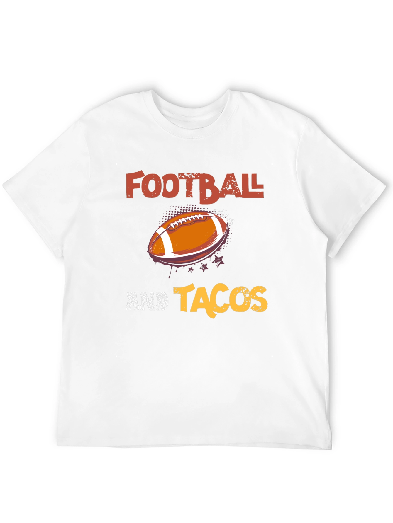 Football and Tacos Graphic Tee
