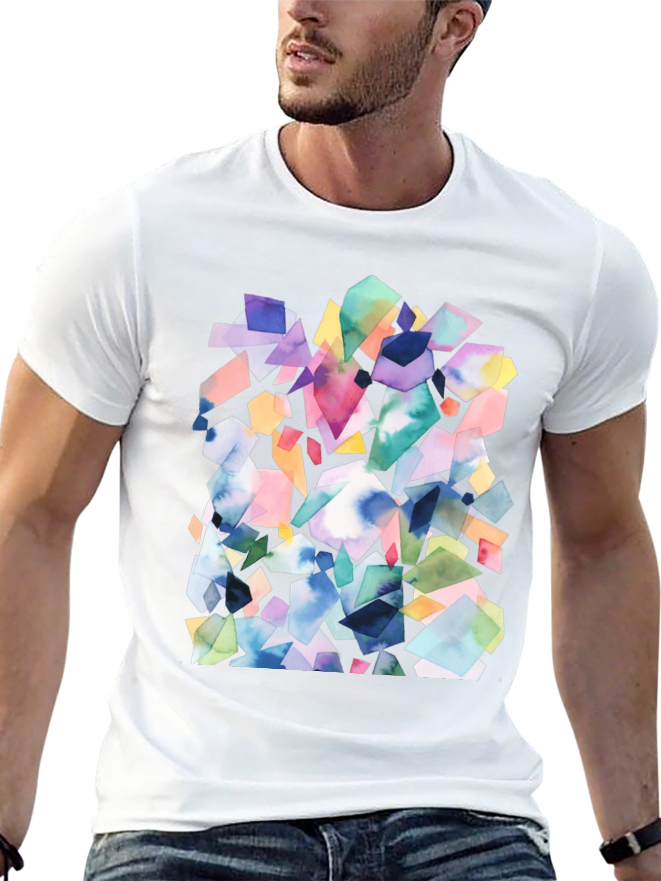 Abstract Geometric T-Shirt