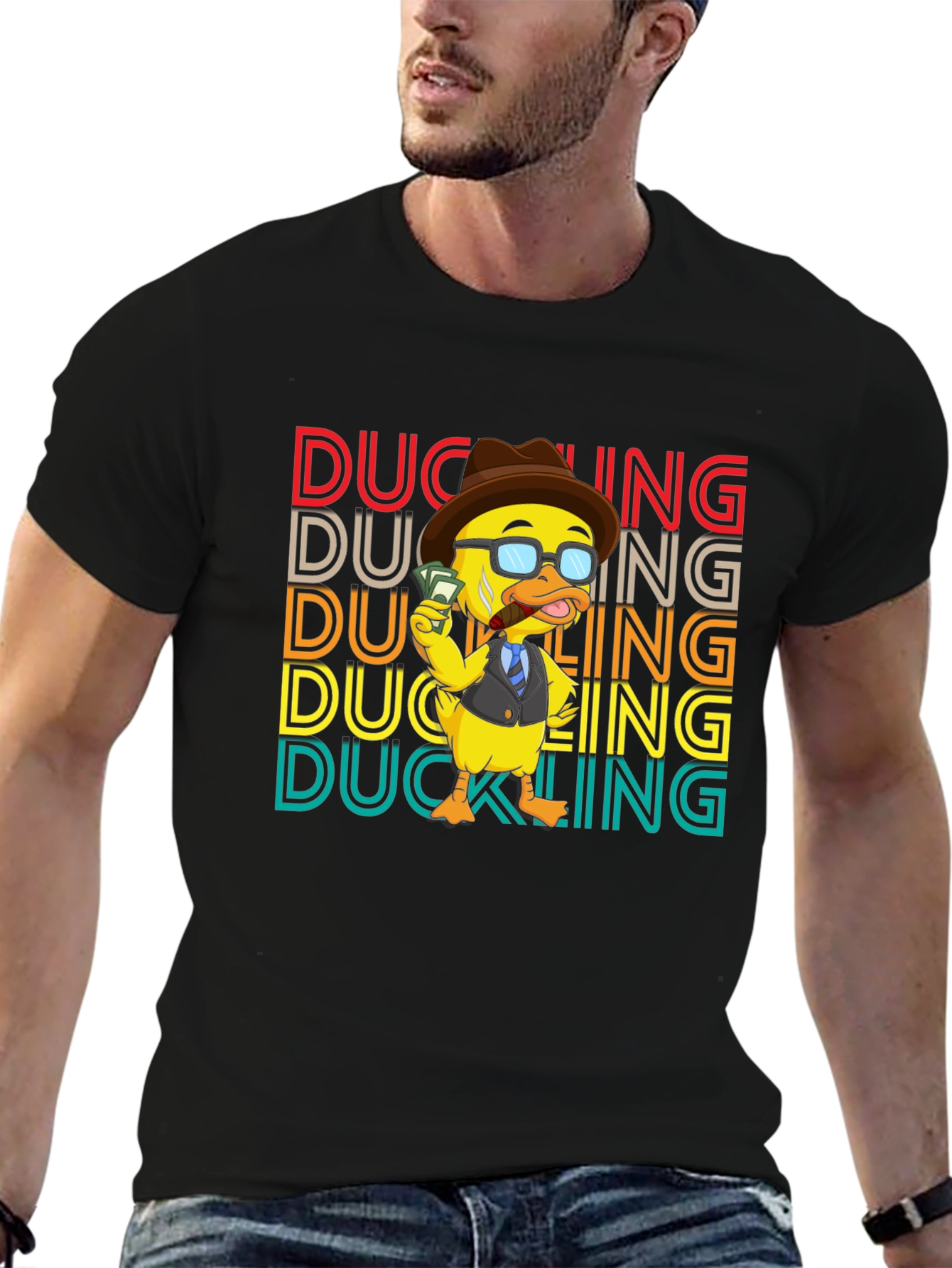 Duckling Retro Style T-Shirt