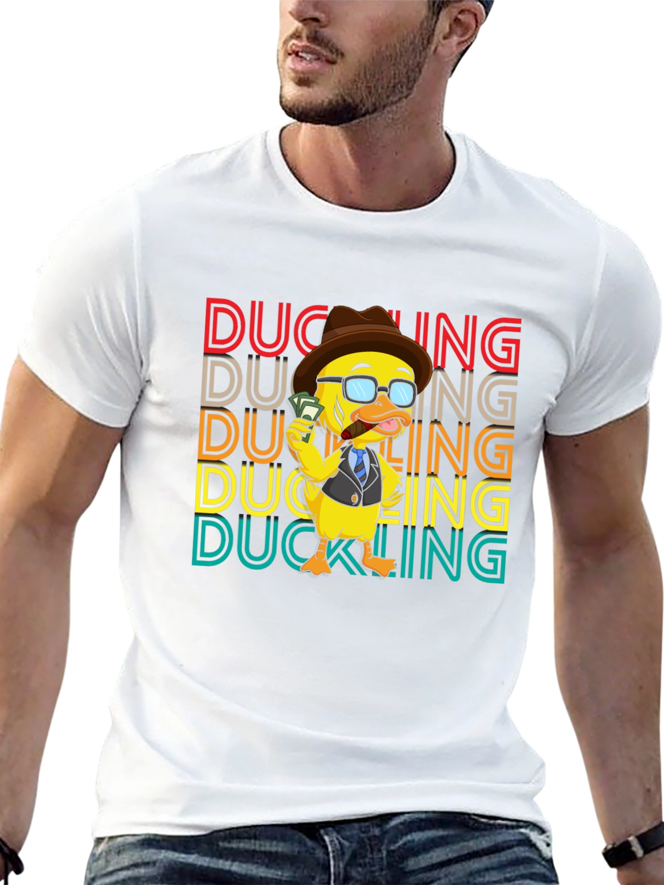 Duckling Retro Style T-Shirt