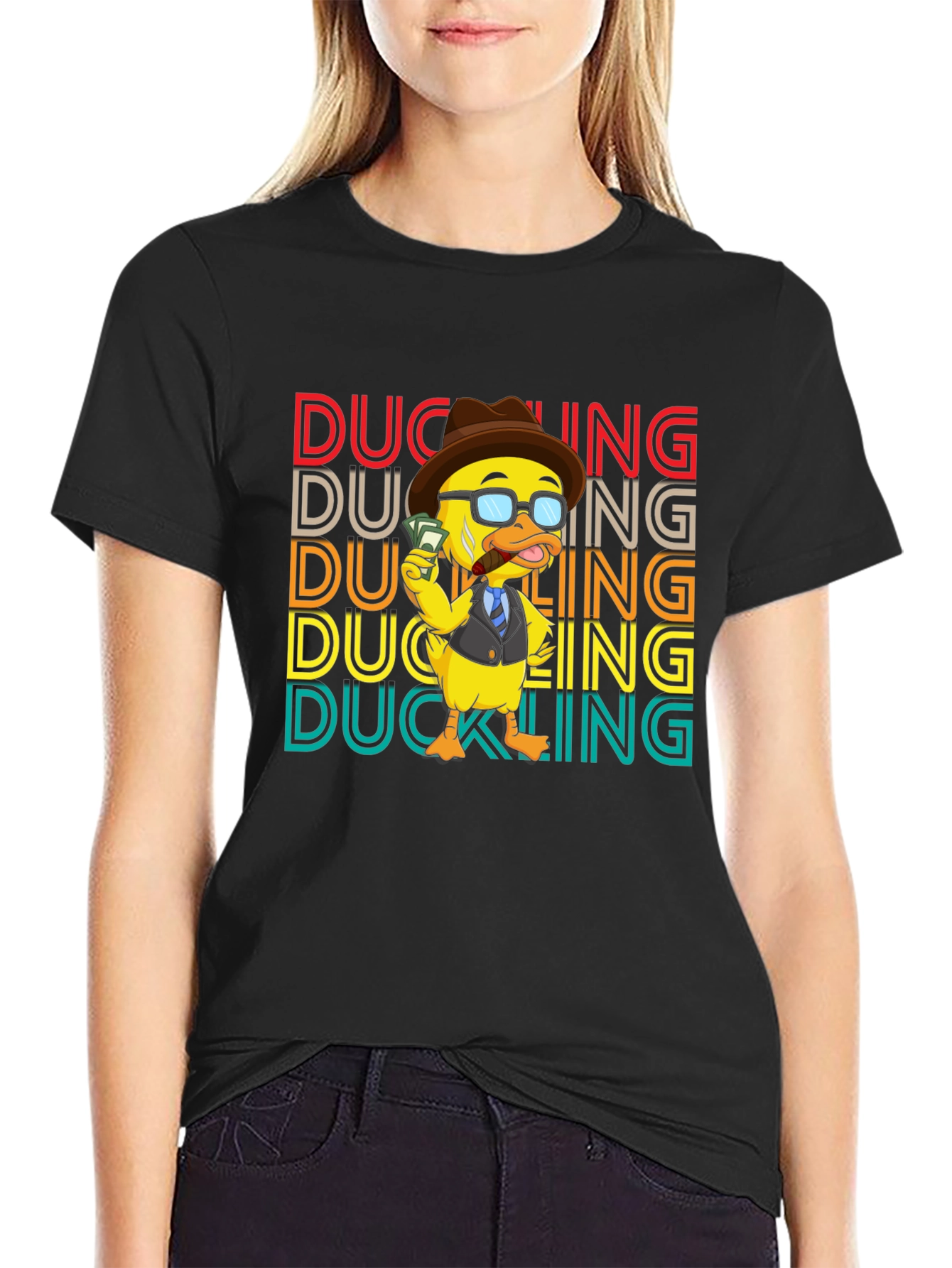 Duckling Retro Style T-Shirt