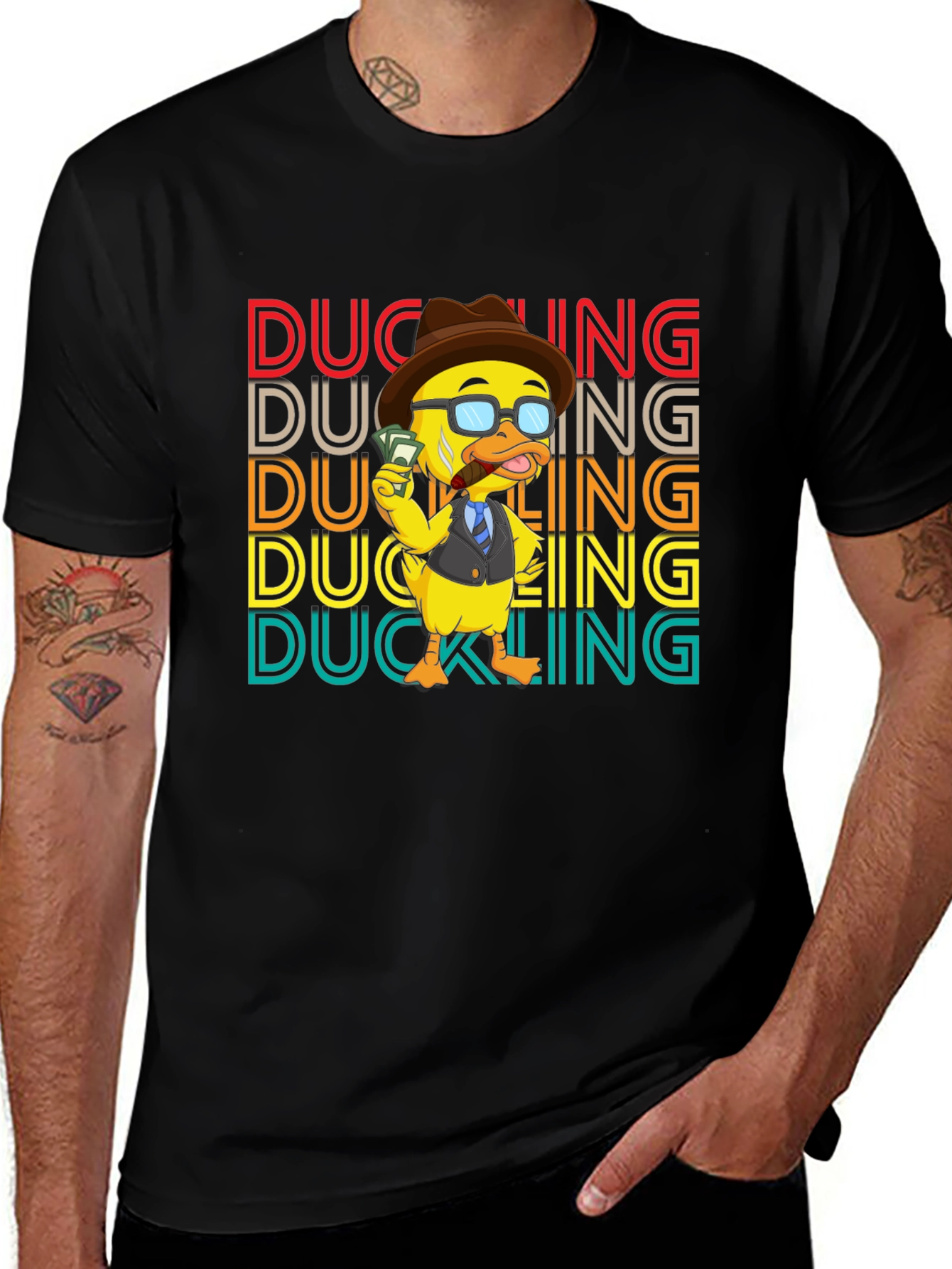 Duckling Retro Style T-Shirt
