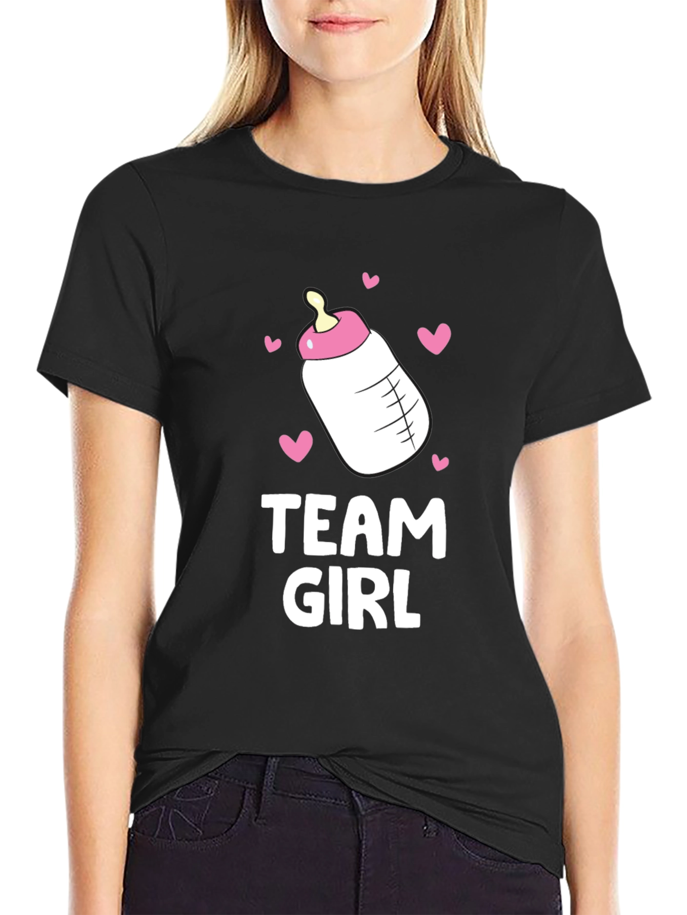 Team Girl Baby Shower T-Shirt