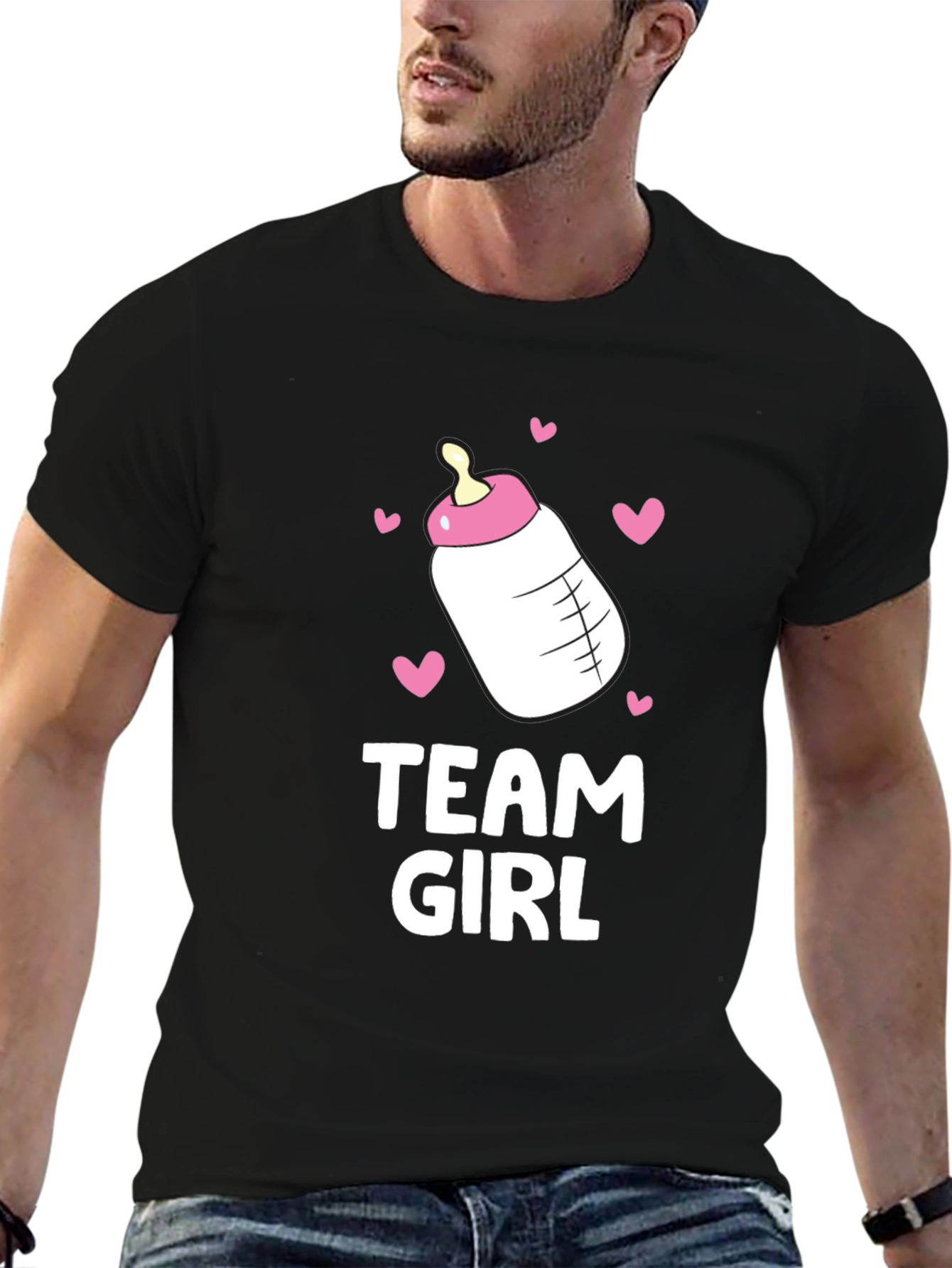 Team Girl Baby Shower T-Shirt