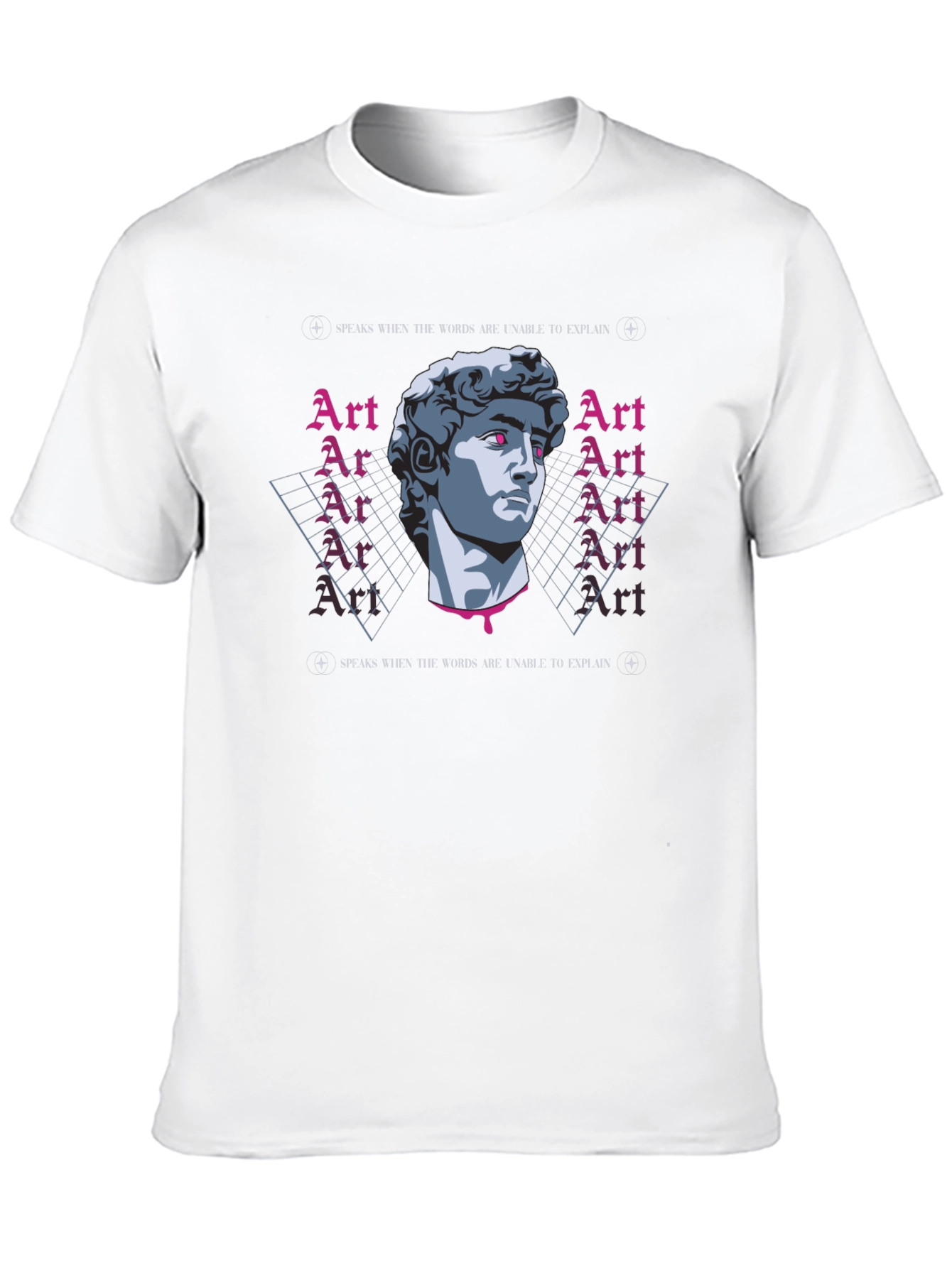 Art Speaks Graphic Tee - Black