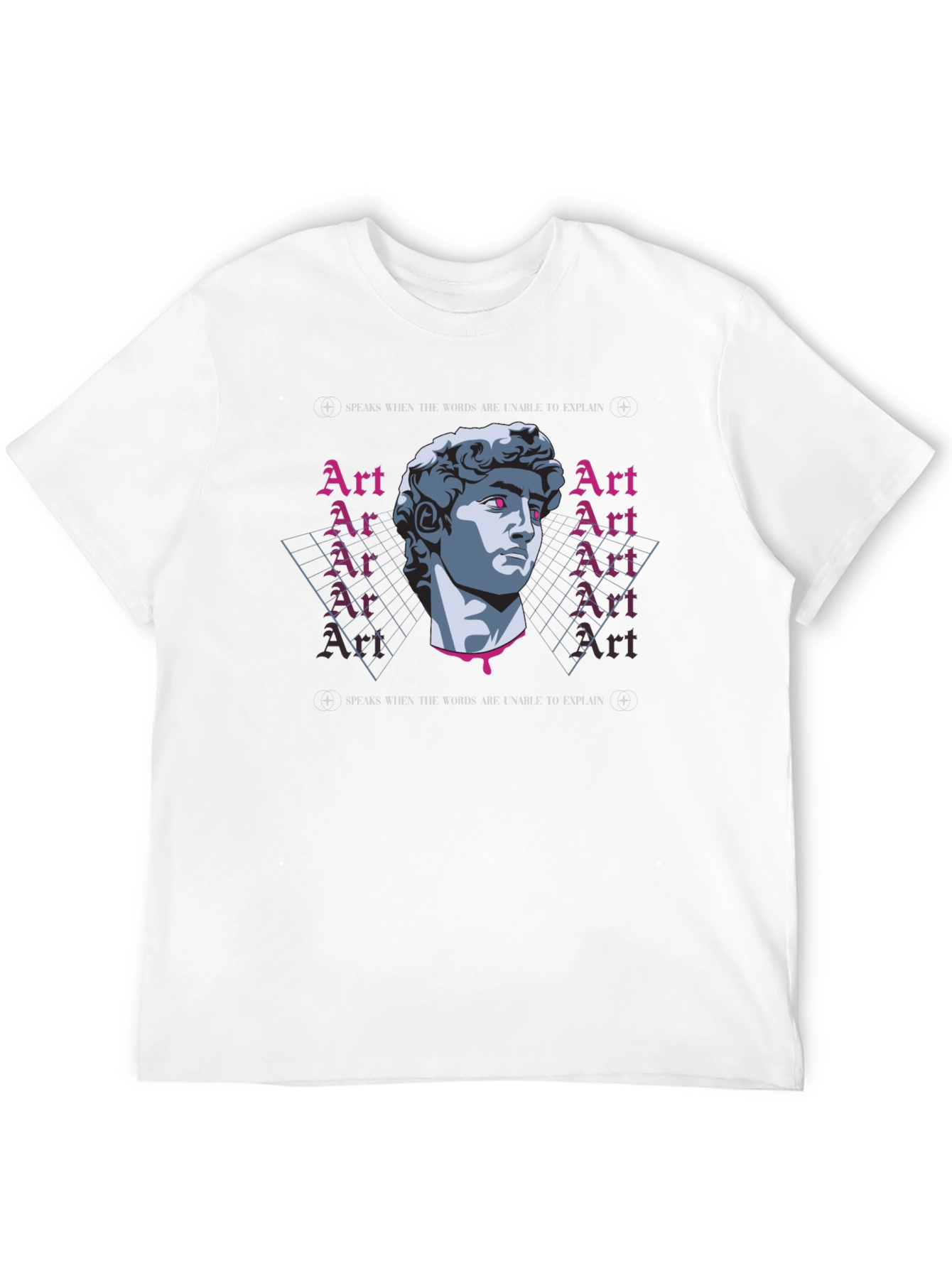Art Speaks Graphic Tee - Black