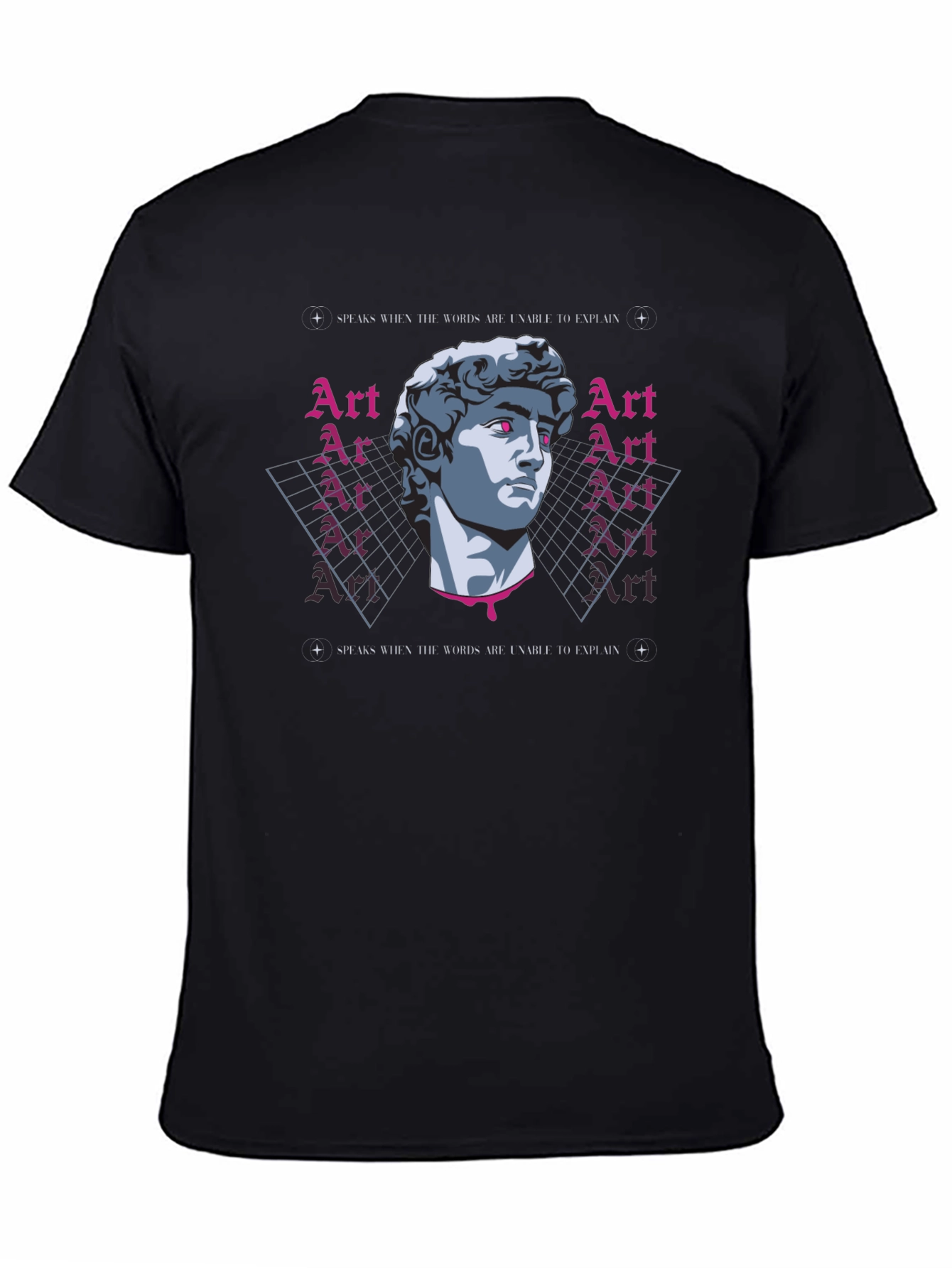 Art Speaks Graphic Tee - Black