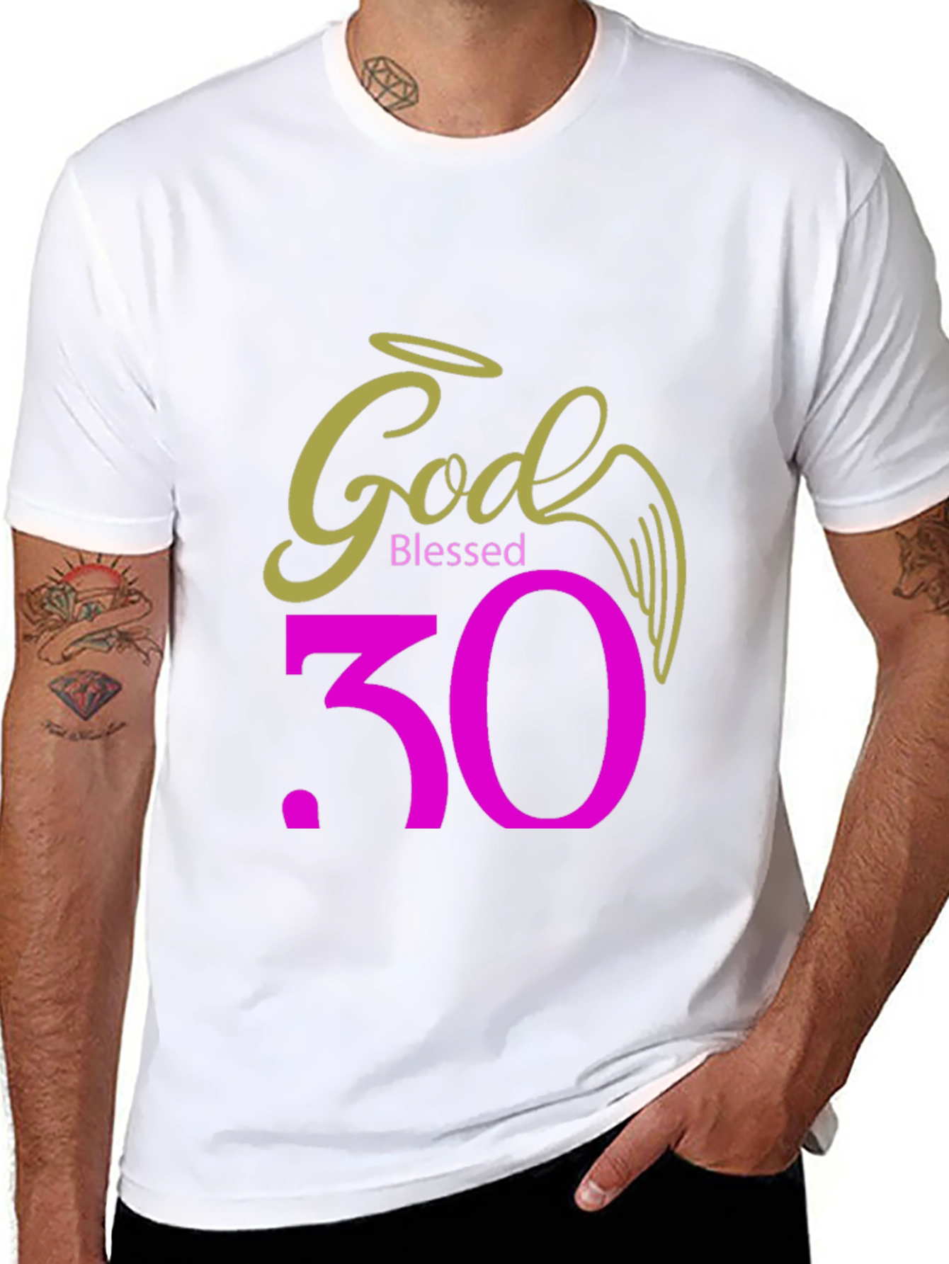 God Blessed 30th Birthday T-Shirt