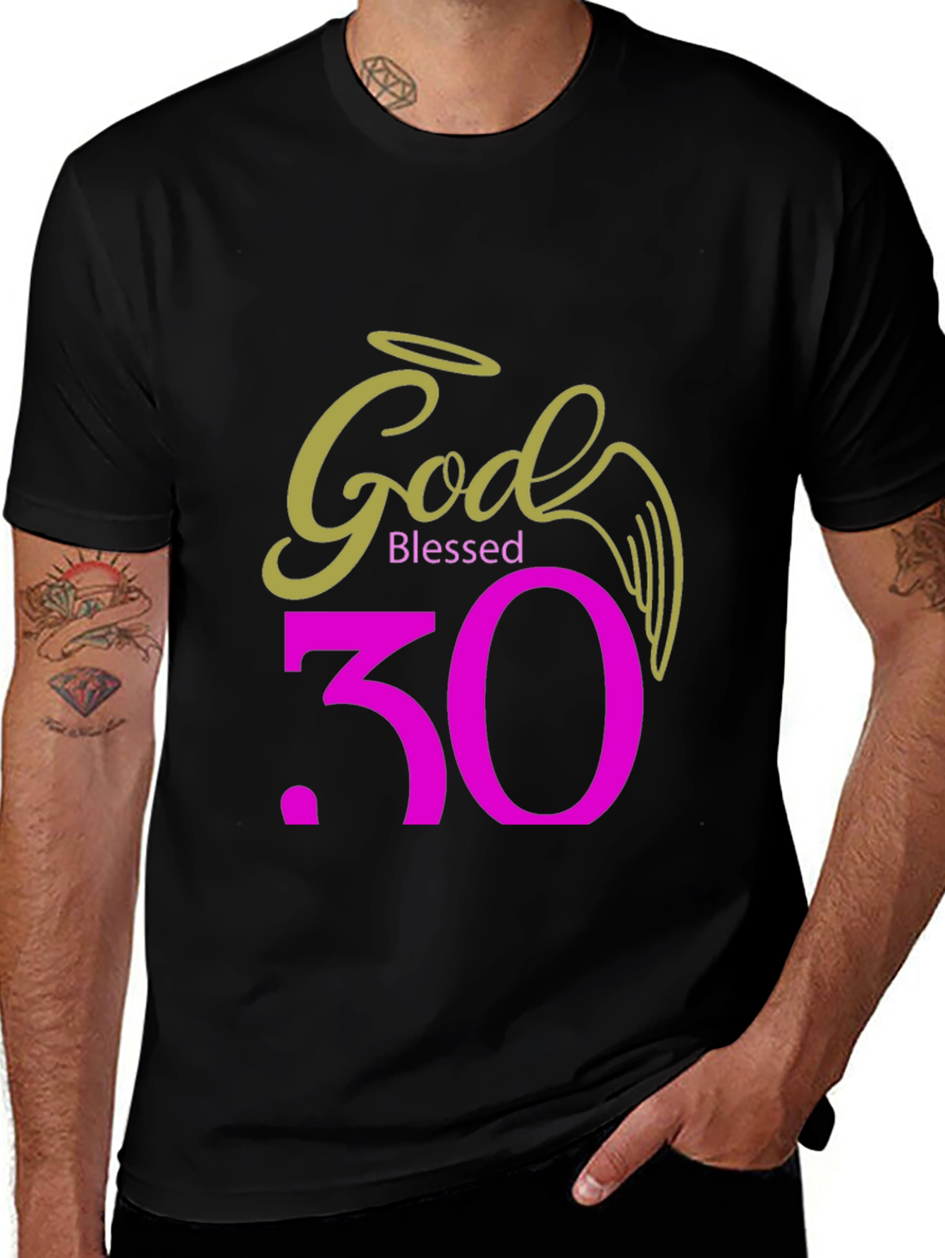 God Blessed 30th Birthday T-Shirt
