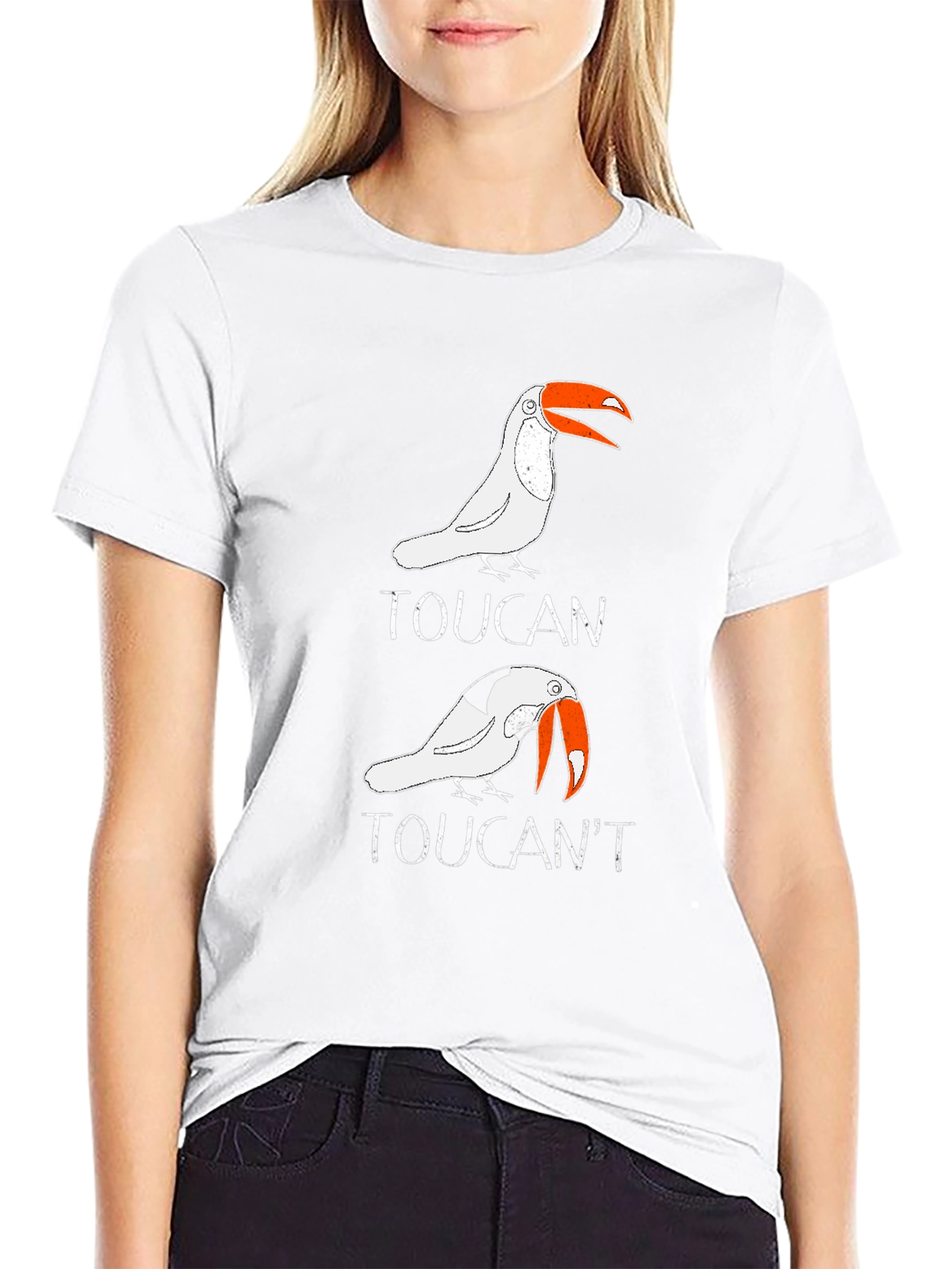 Toucan Pun Graphic T-Shirt - Funny Bird Lover Tee