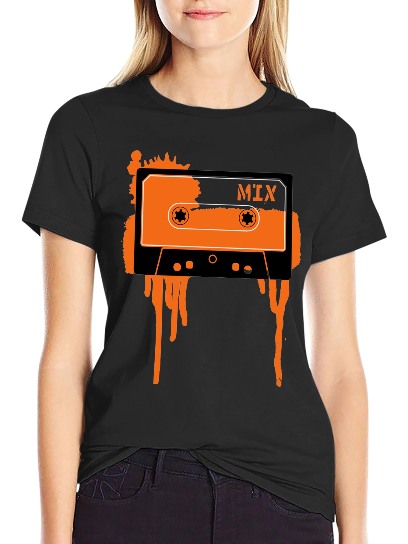 Retro Mix Tape Graphic T-Shirt