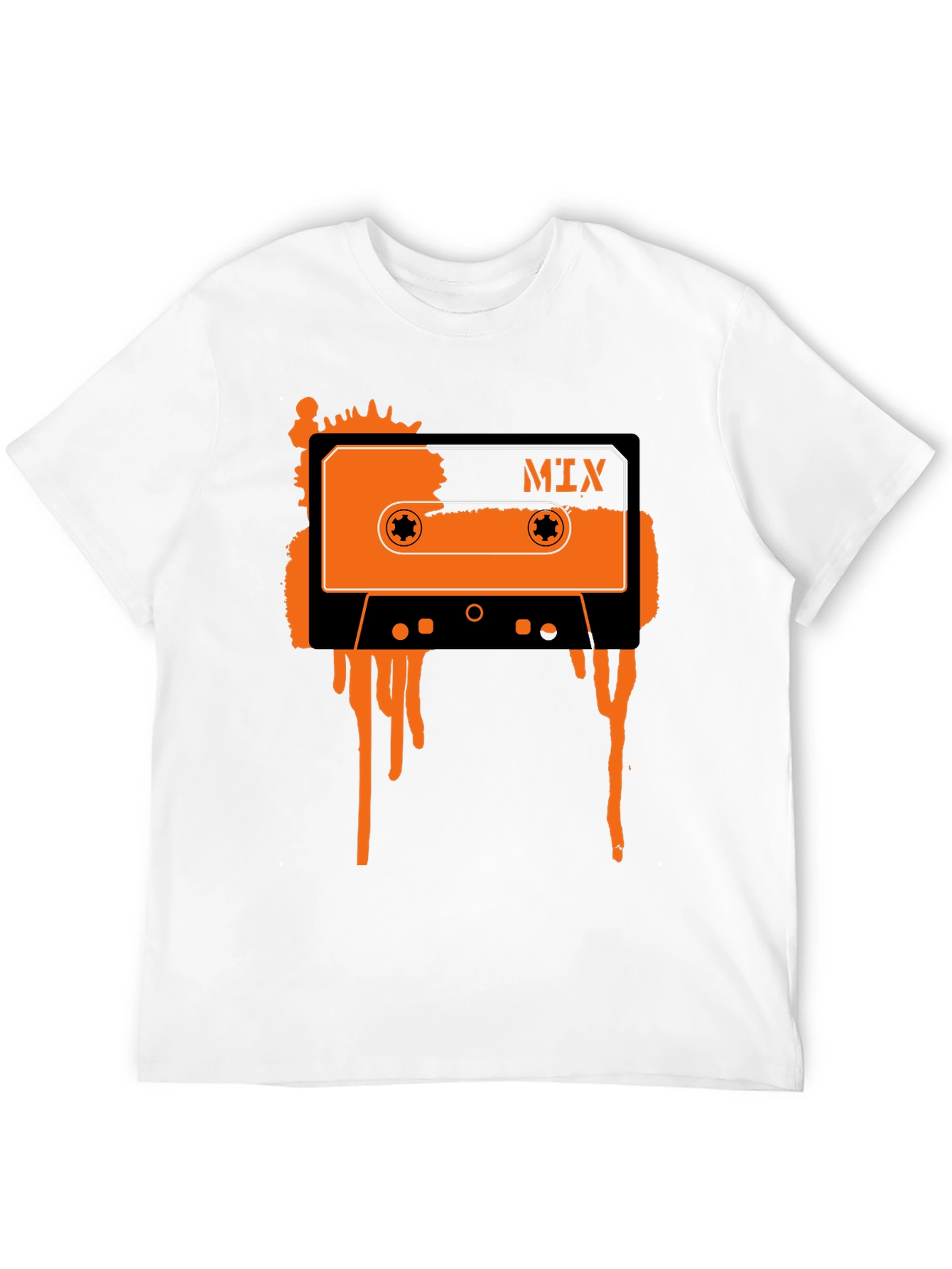 Retro Mix Tape Graphic T-Shirt