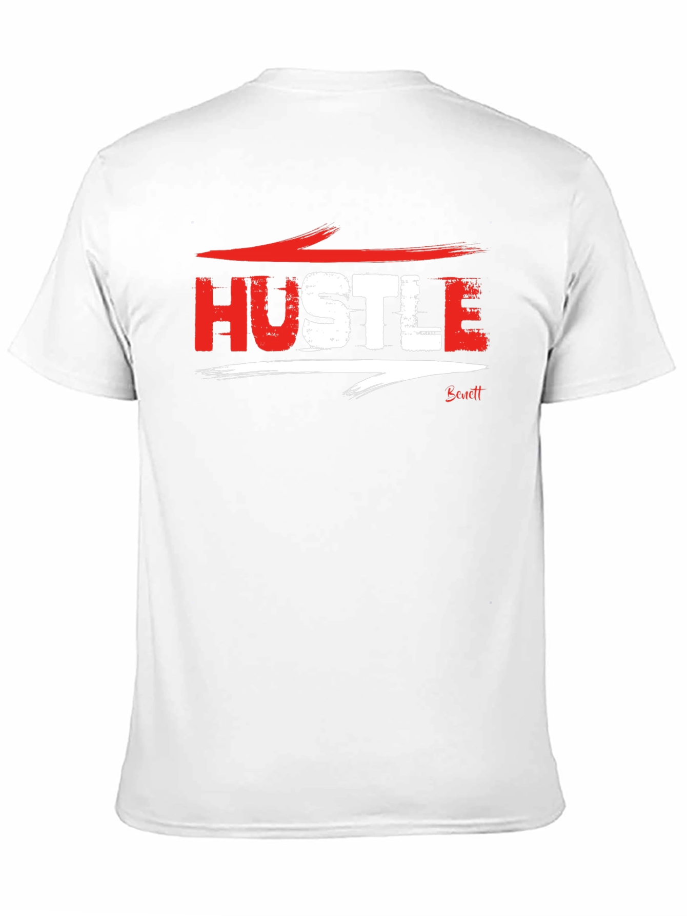 Hustle Graphic Black T-Shirt