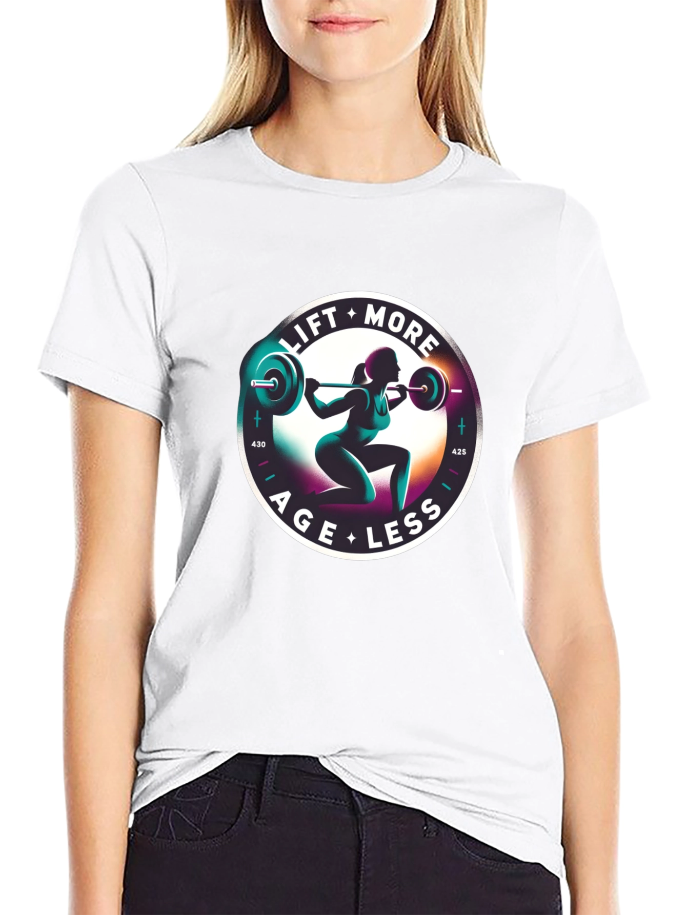 Lift More Age Less Graphic T-Shirt
